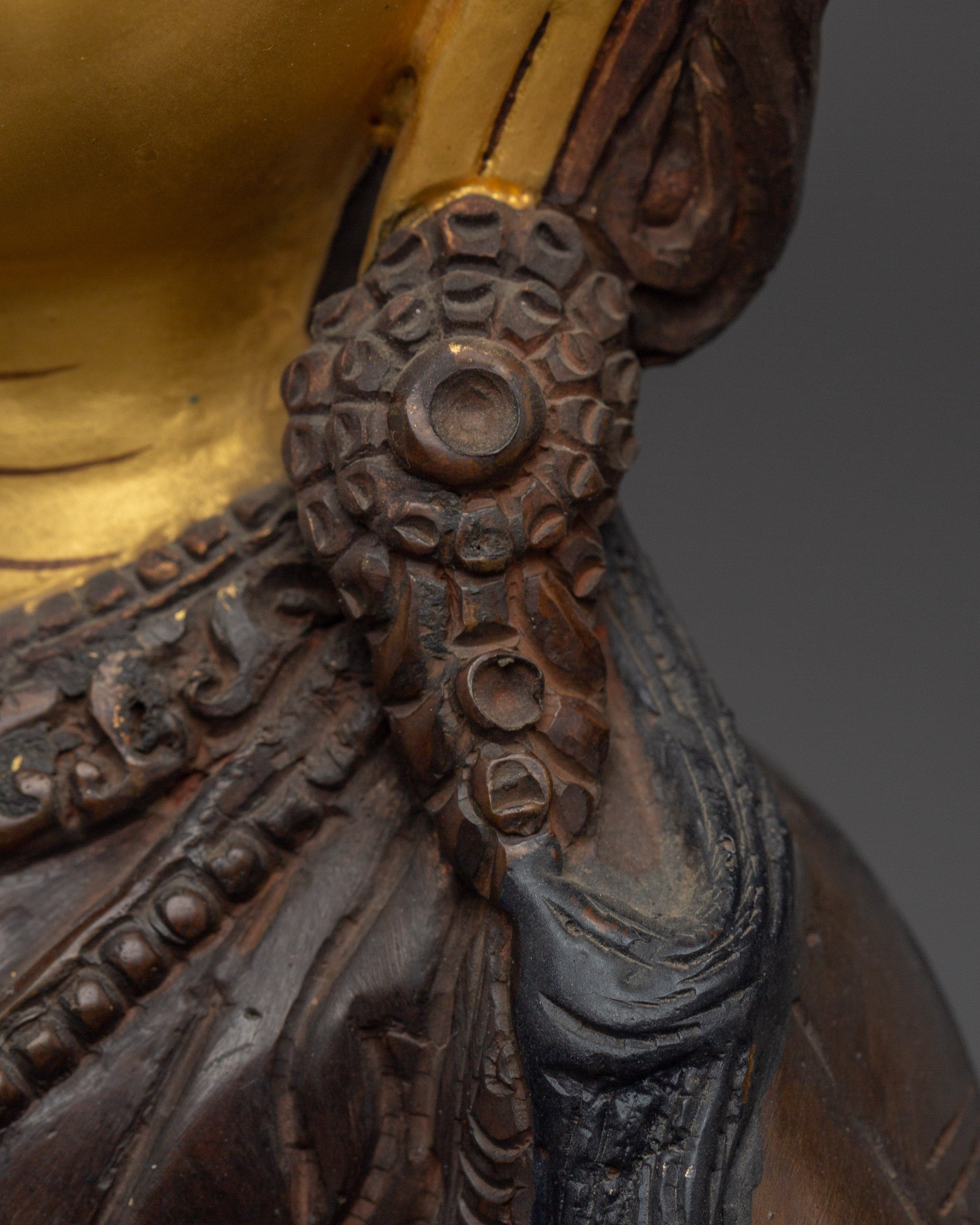 Religious Statue of Manjushri | Sculpture with Flaming Sword