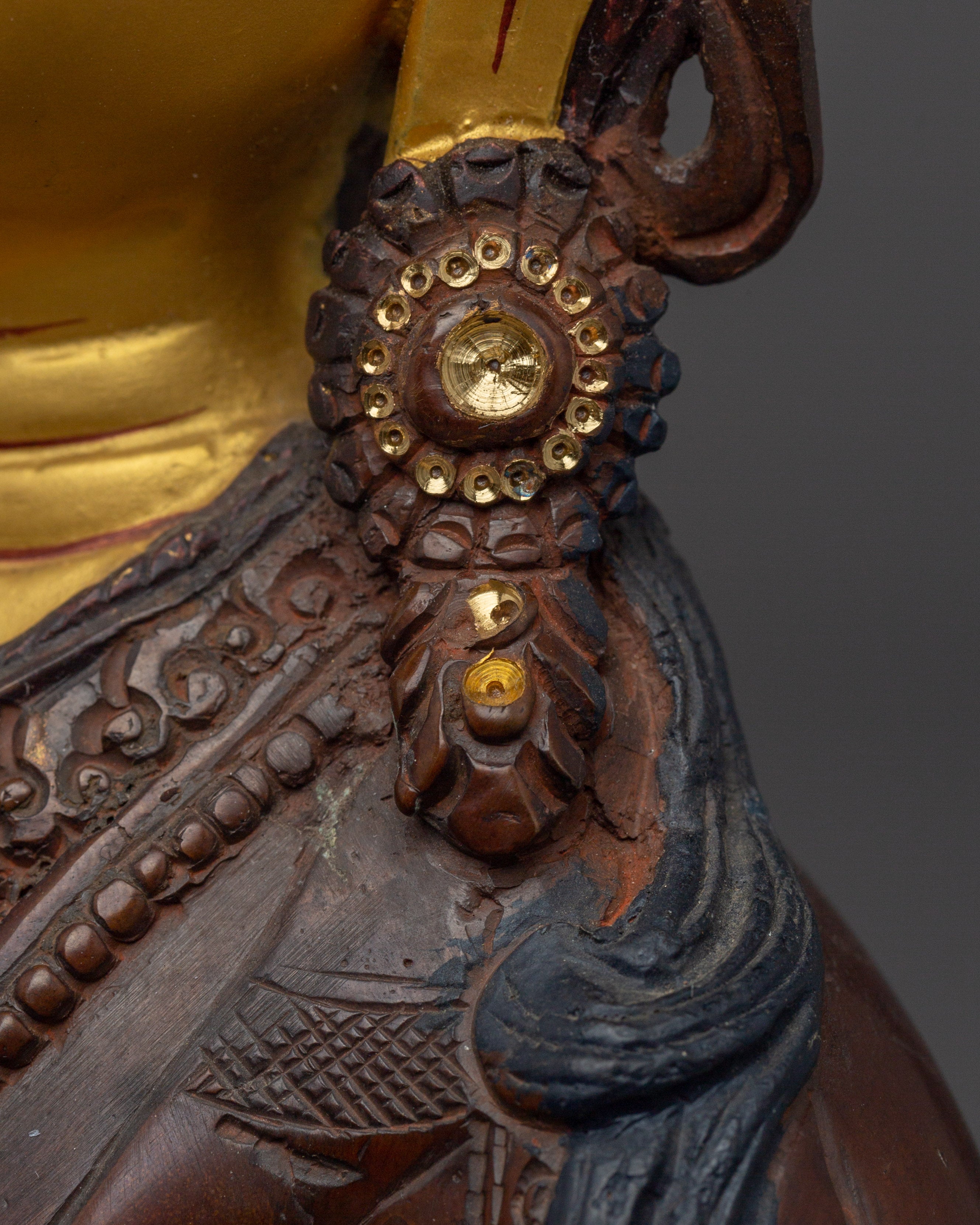 Buddhist Deity Vajrasattva Statue | Tibetan Purification Deity