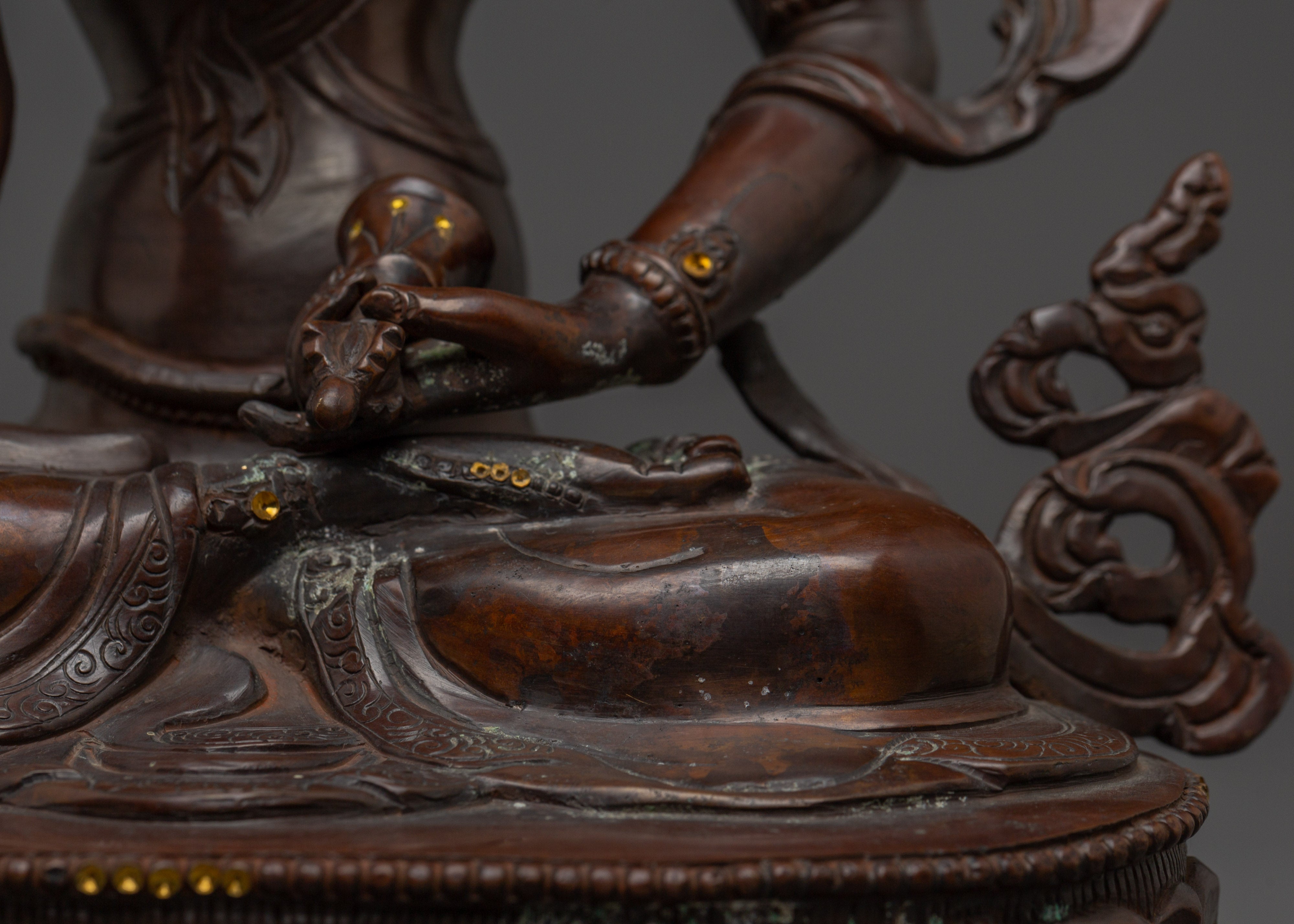 Buddhist Deity Vajrasattva Statue | Tibetan Purification Deity