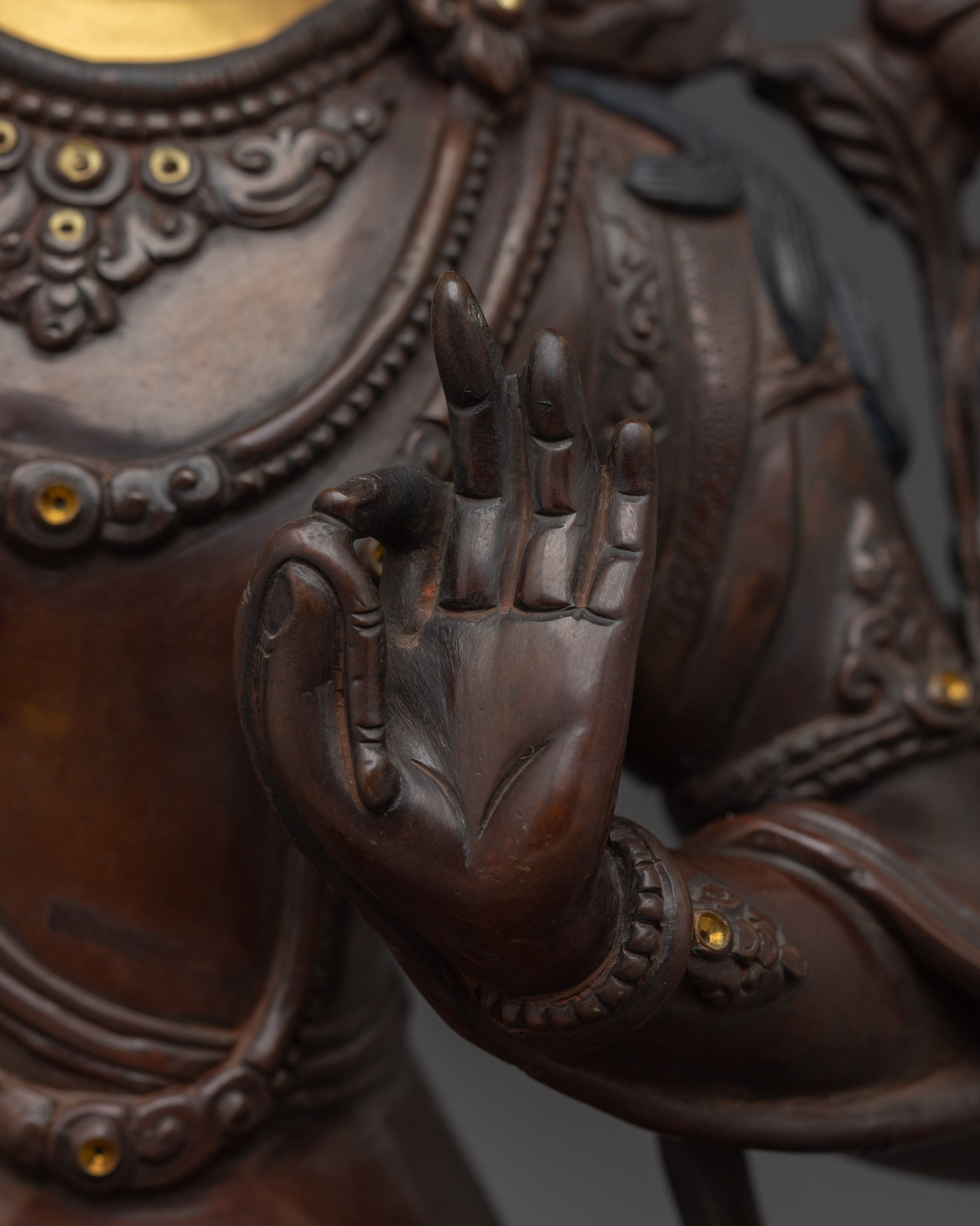 Buddhist wisdom deity Manjushri Art | Embodiment of Insight