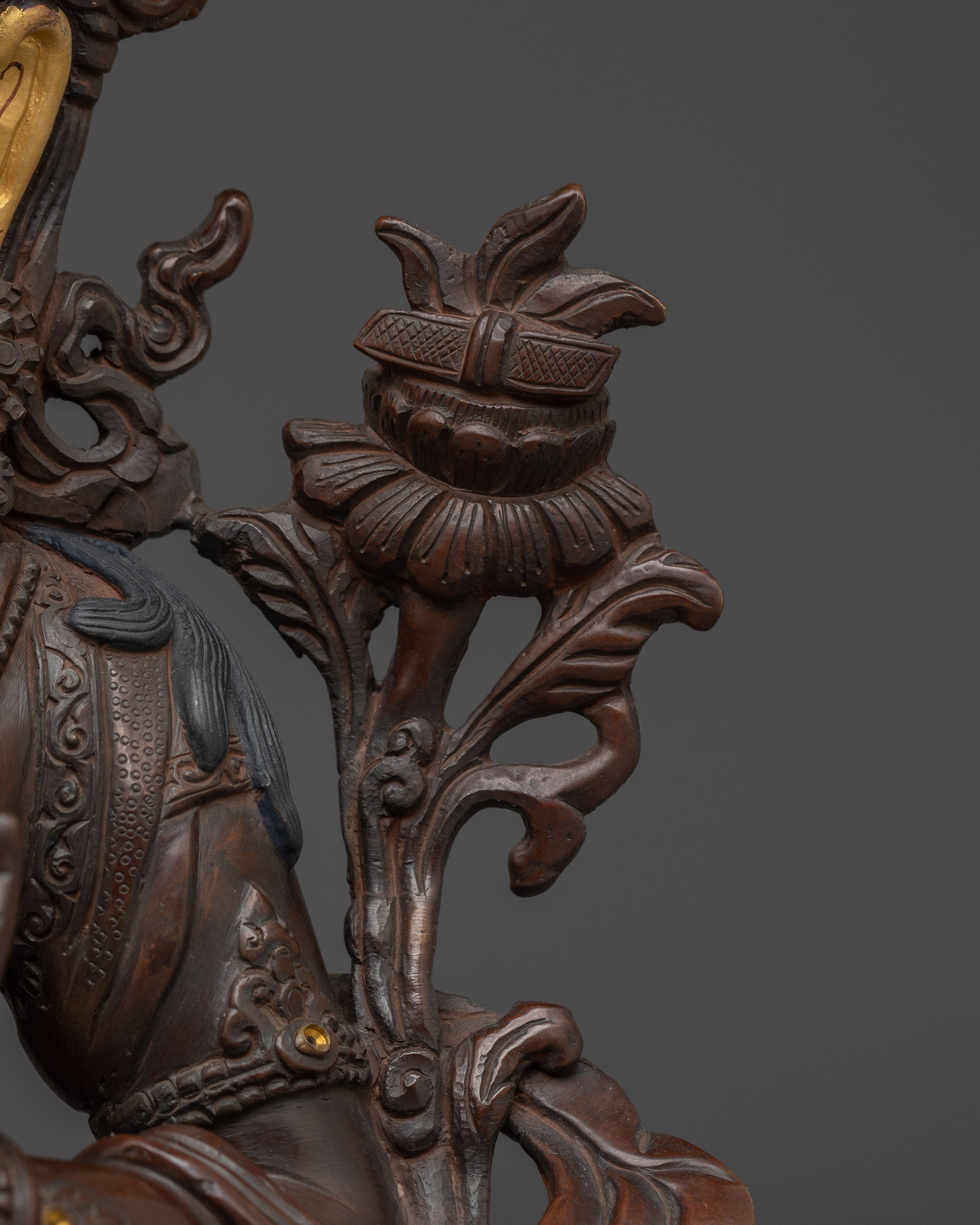 Buddhist wisdom deity Manjushri Art | Embodiment of Insight