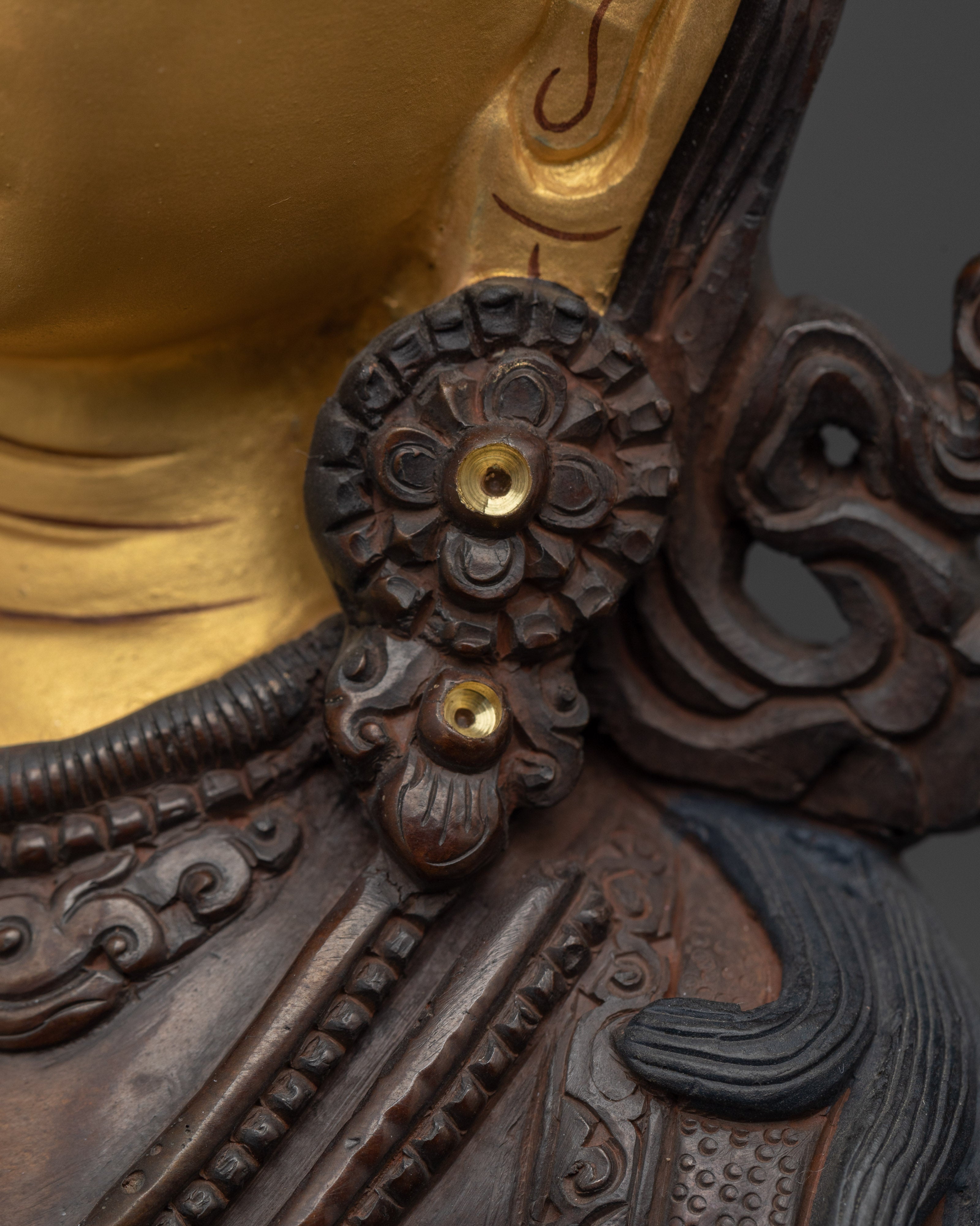 Buddhist wisdom deity Manjushri Art | Embodiment of Insight