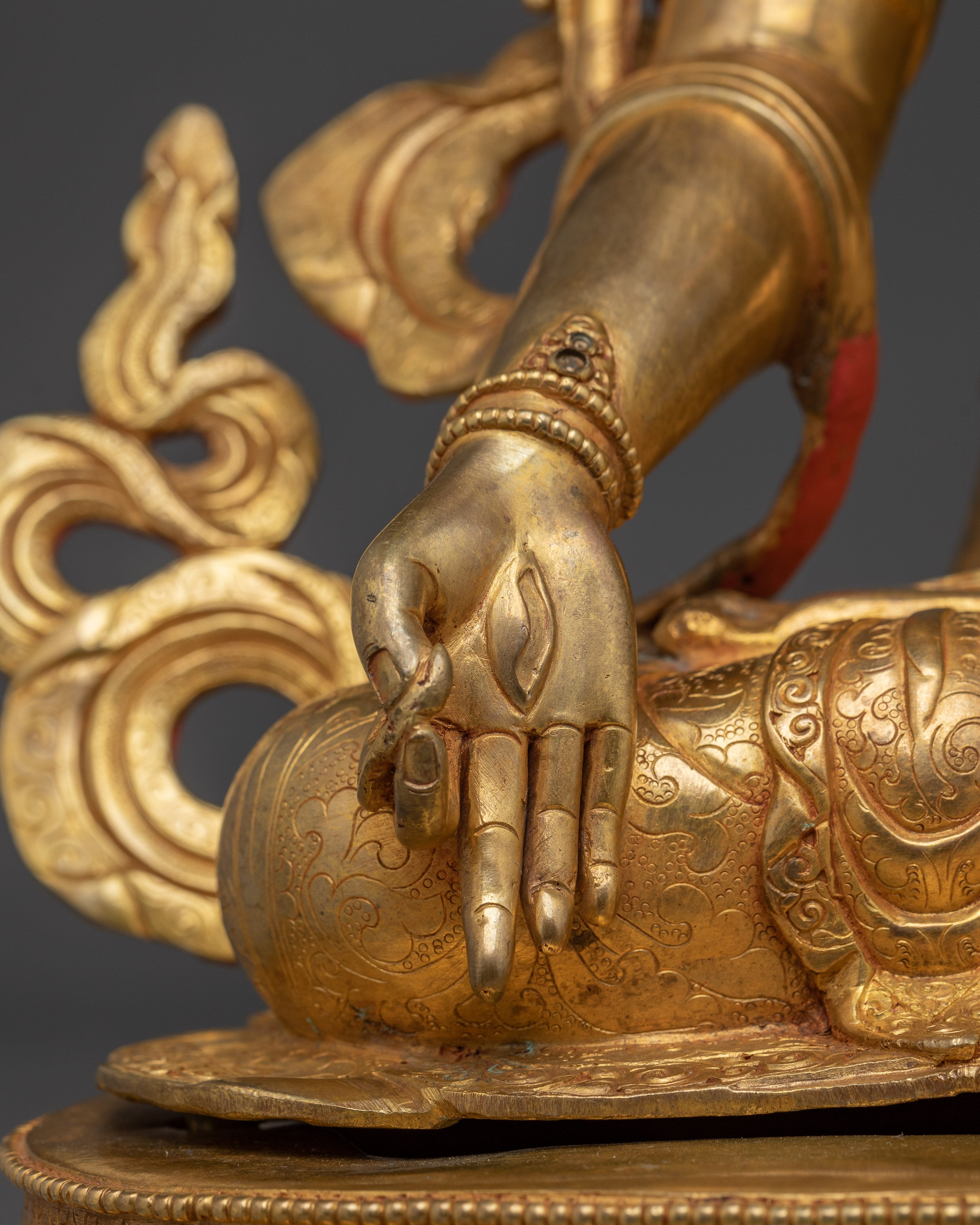 Buddhist Compassionate Goddess Sita Tara | Tibetan Art of White Tara