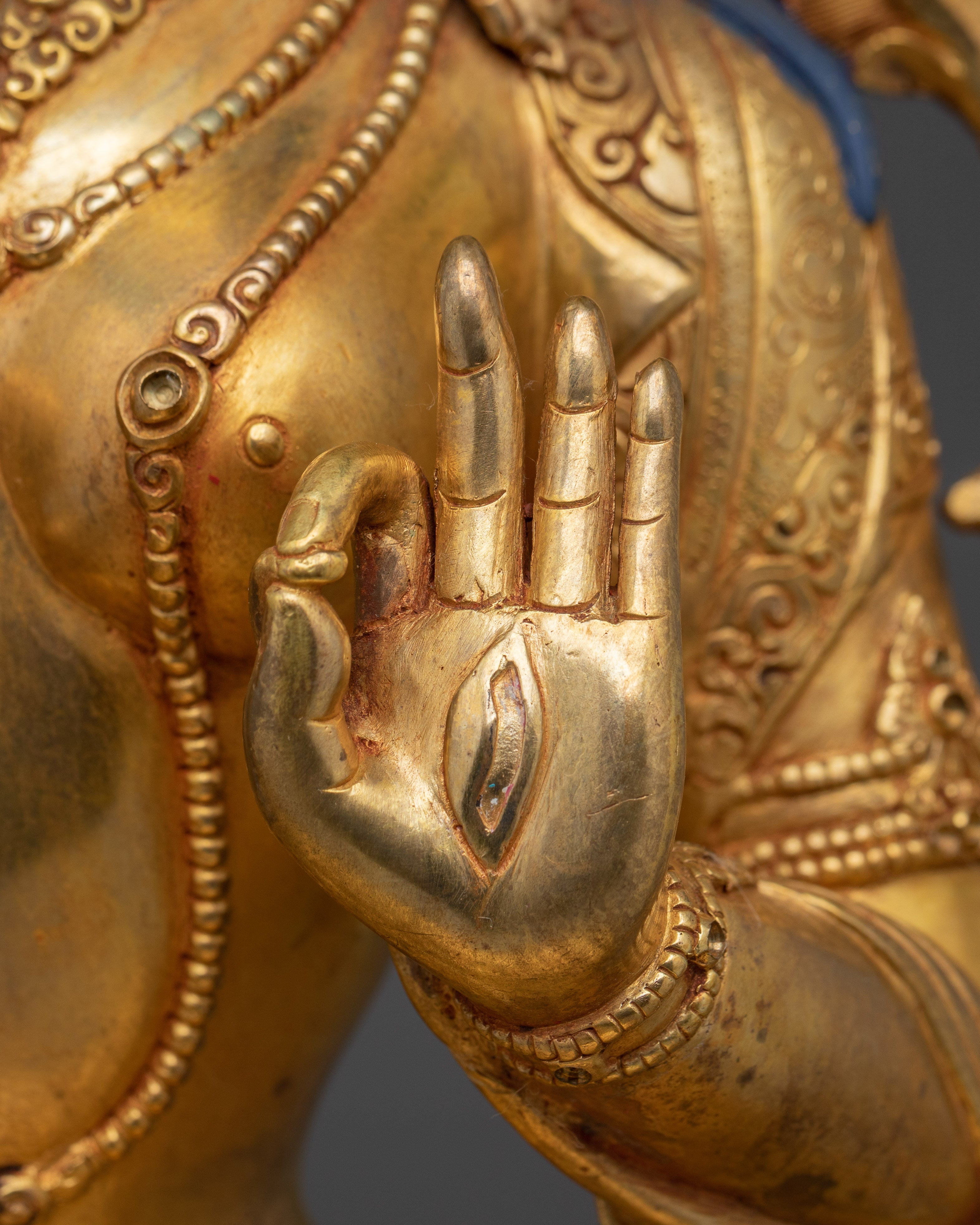 Buddhist Compassionate Goddess Sita Tara | Tibetan Art of White Tara