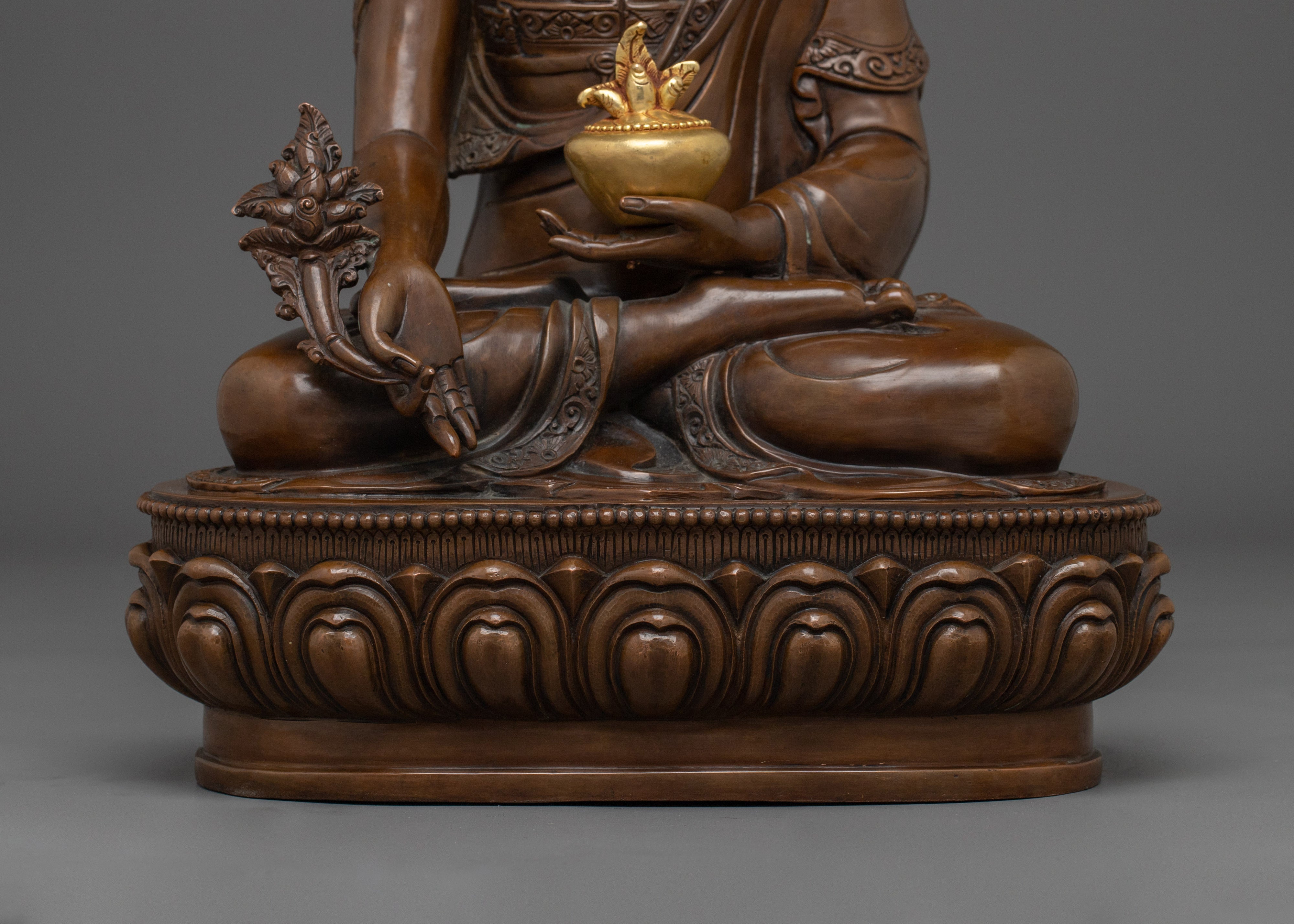 Supreme Healer Medicine Buddha Artwork | Bhaiṣajyaguru Statue
