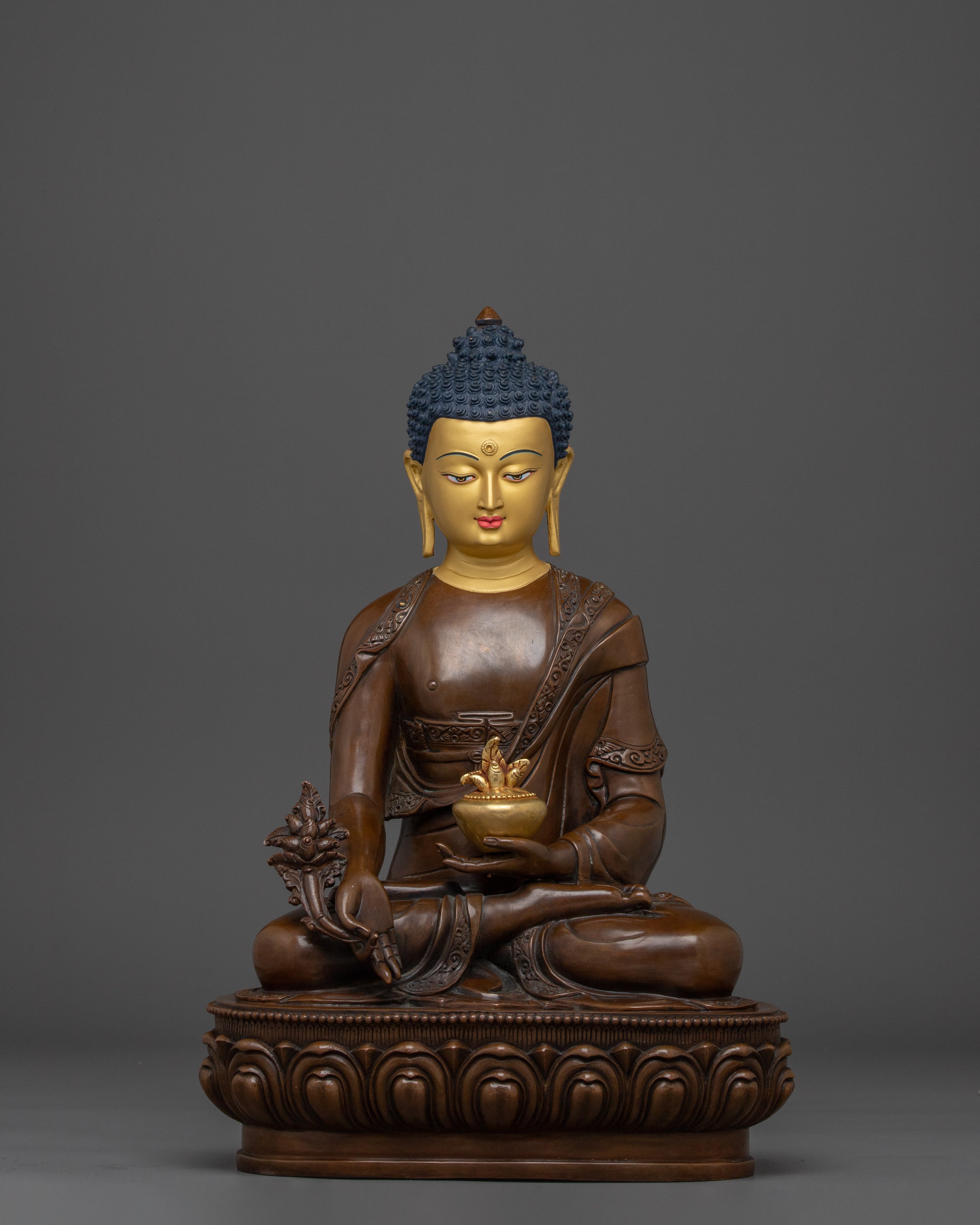 Supreme Healer Medicine Buddha Artwork | Bhaiṣajyaguru Statue