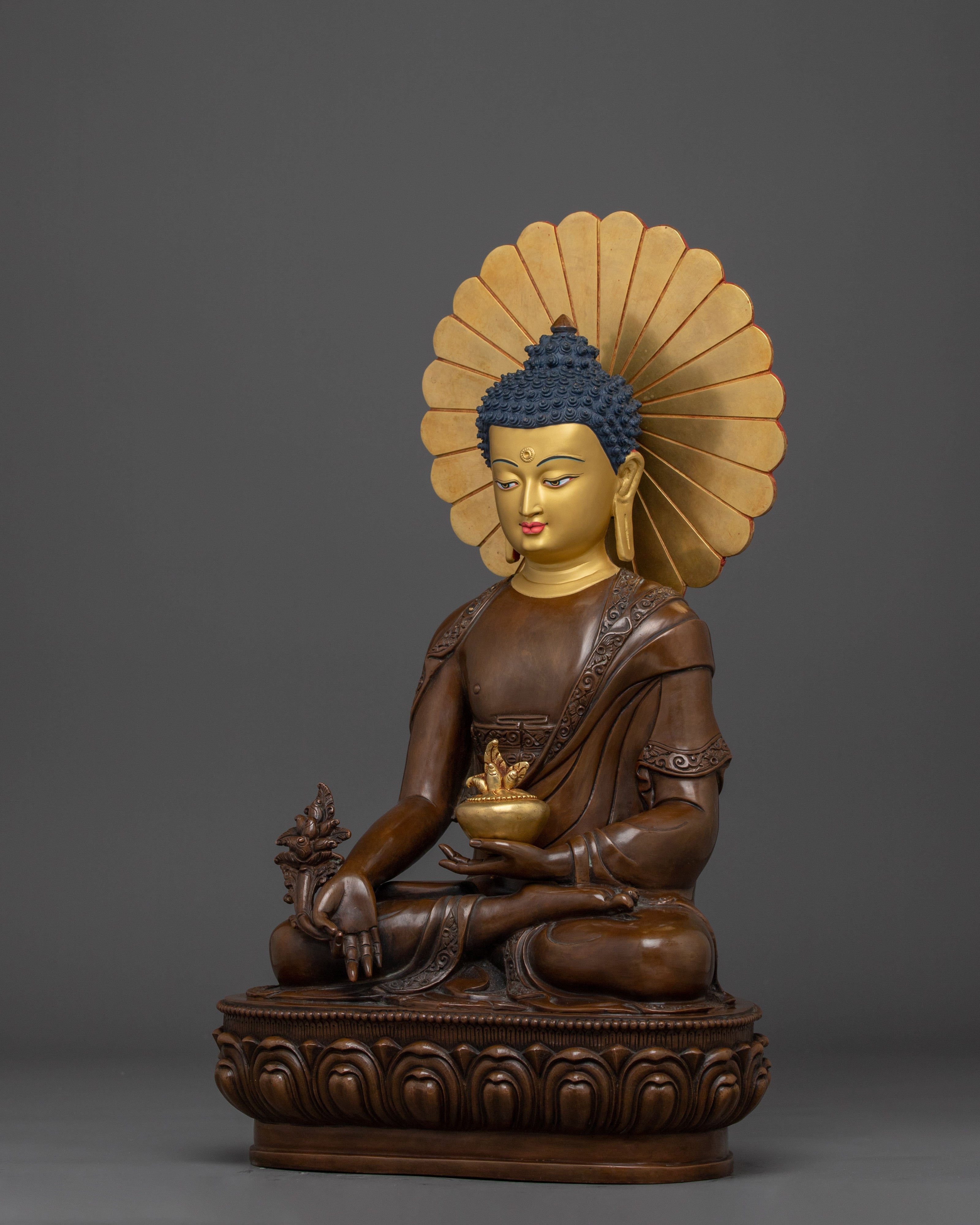 Supreme Healer Medicine Buddha Artwork | Bhaiṣajyaguru Statue