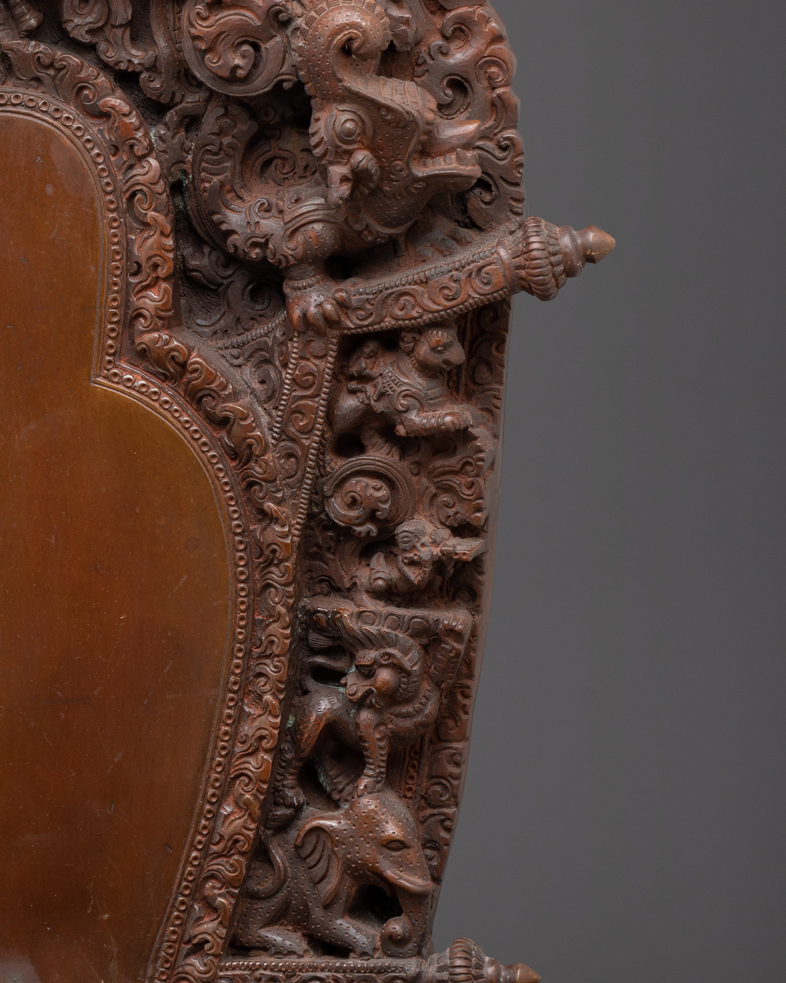 Handcrafted Amitayus Buddhist Copper Statue | Traditional Artwork