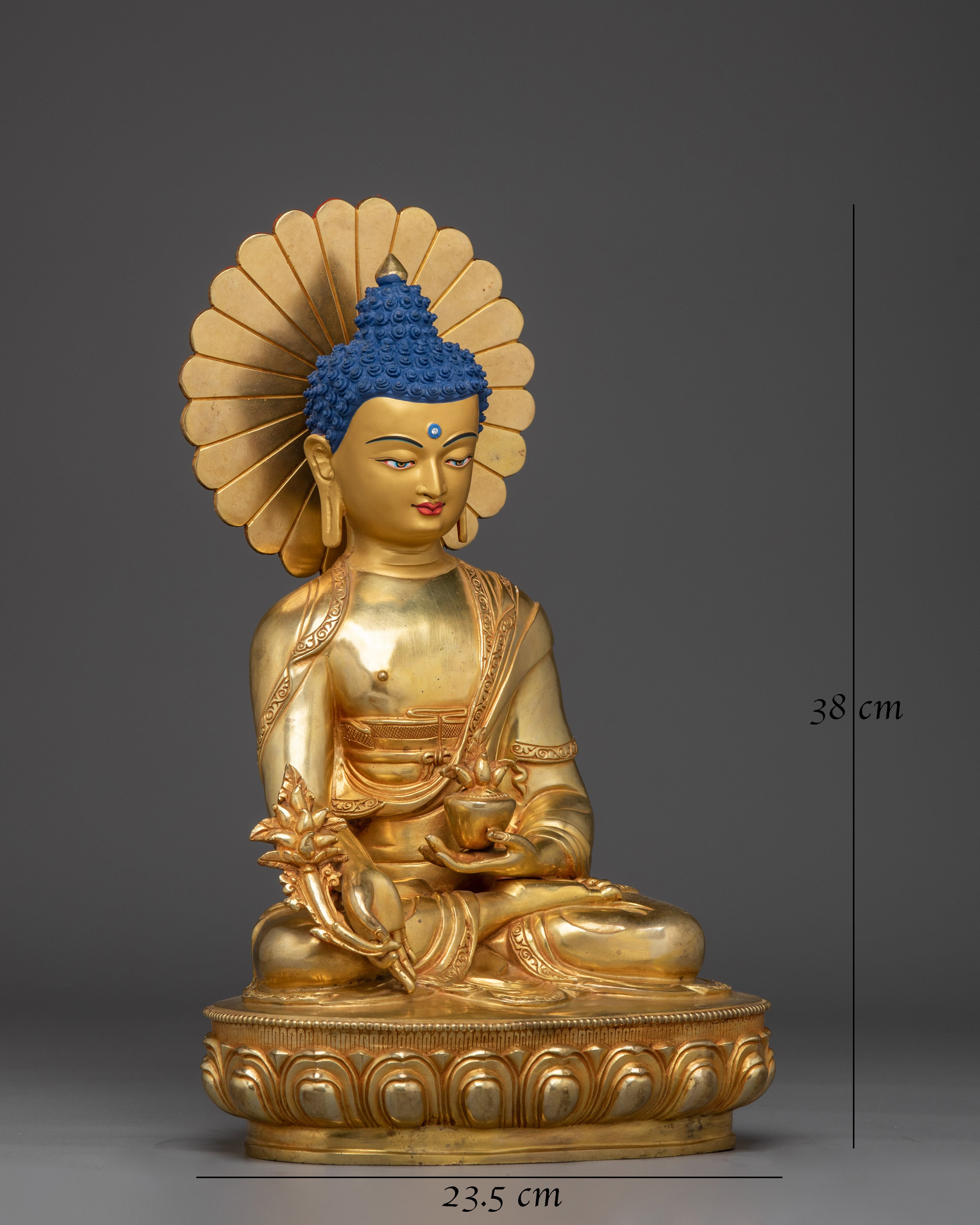 Handcrafted Art of Medicine Buddha