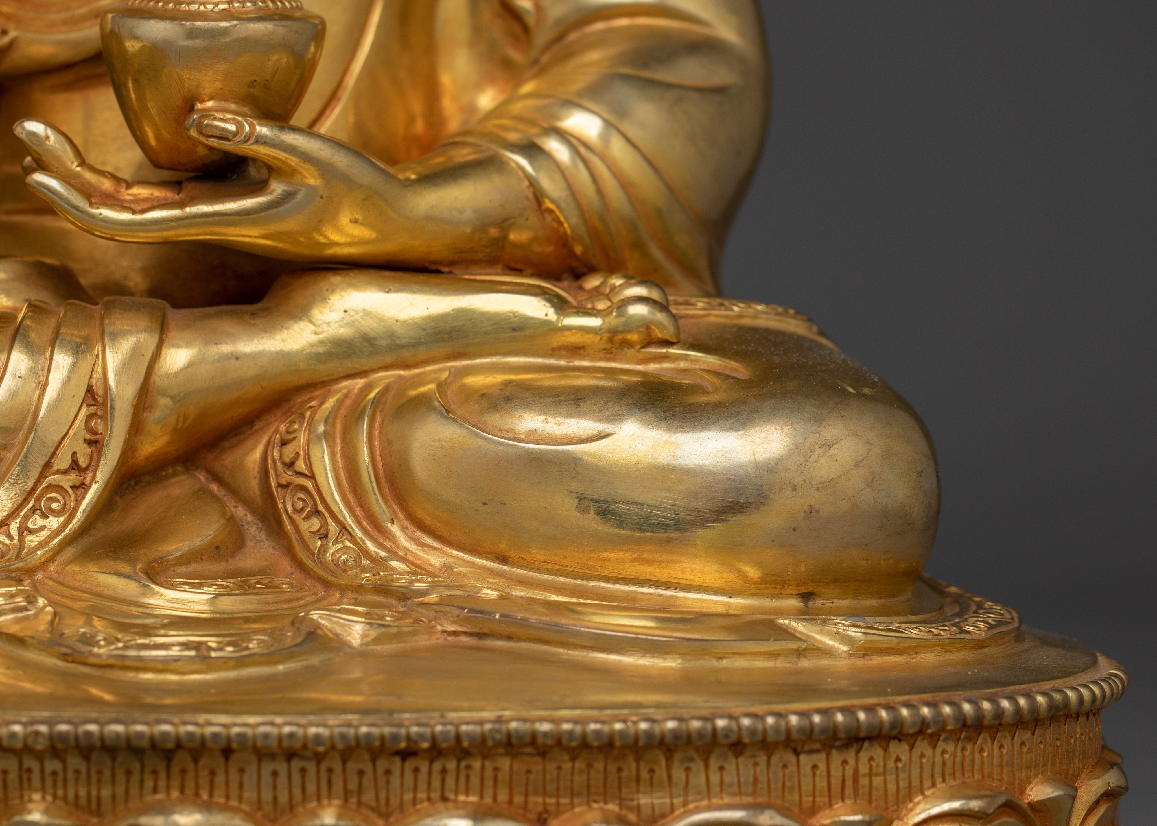 Handcrafted Art of Medicine Buddha | Himalayan Buddhism Deity