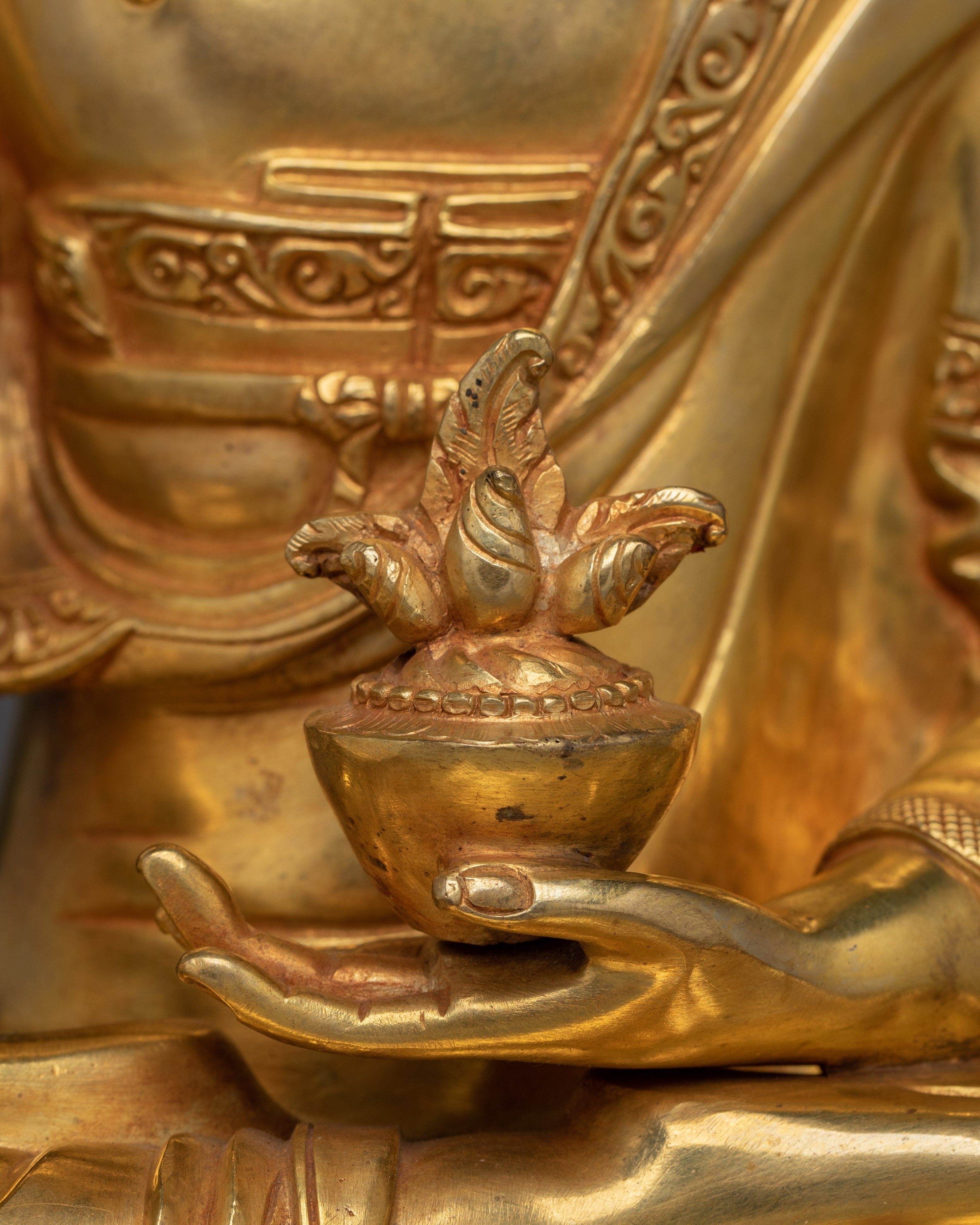 Traditional Buddhist Medicine Buddha Statue | Symbolizing healing and longevity