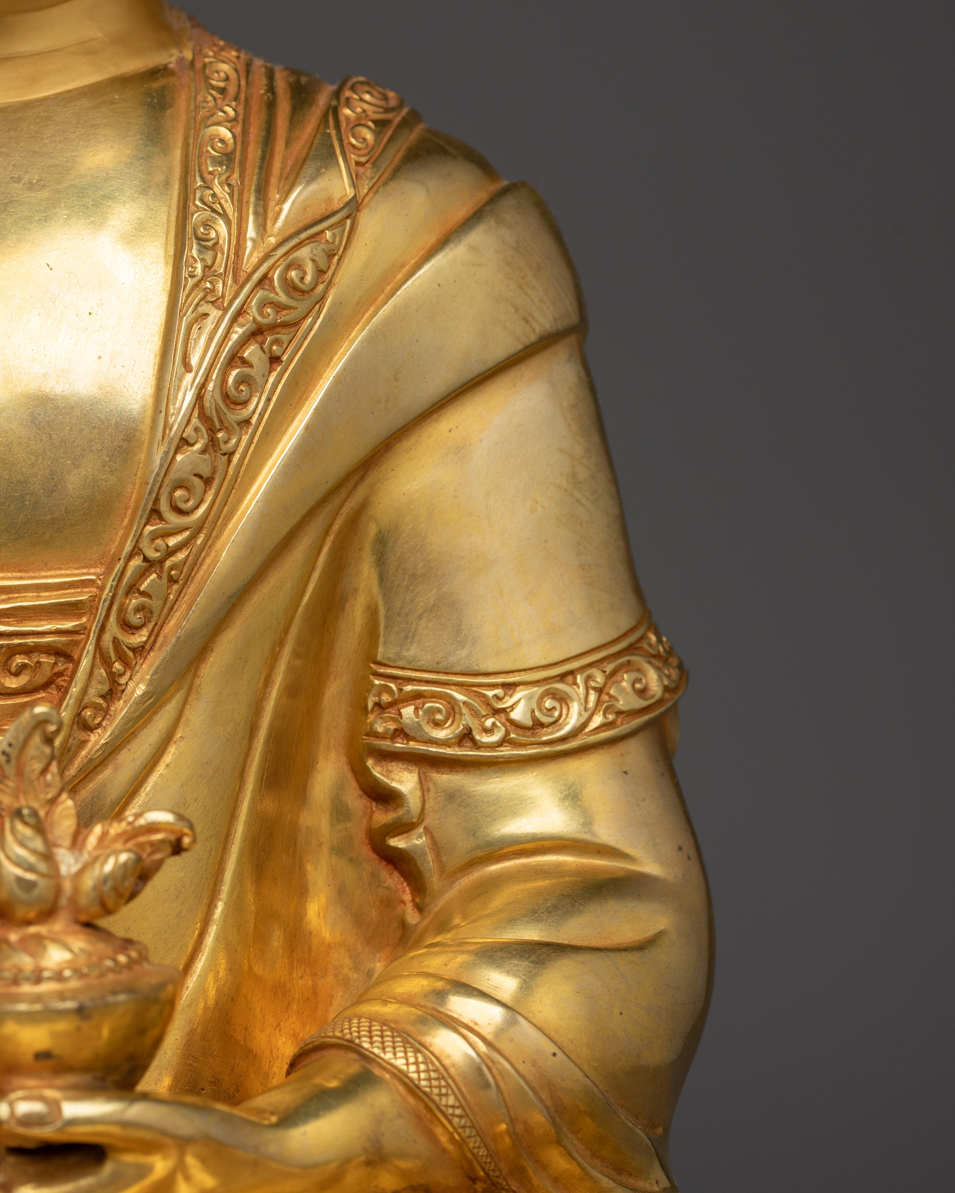 Traditional Buddhist Medicine Buddha Statue | Symbolizing healing and longevity