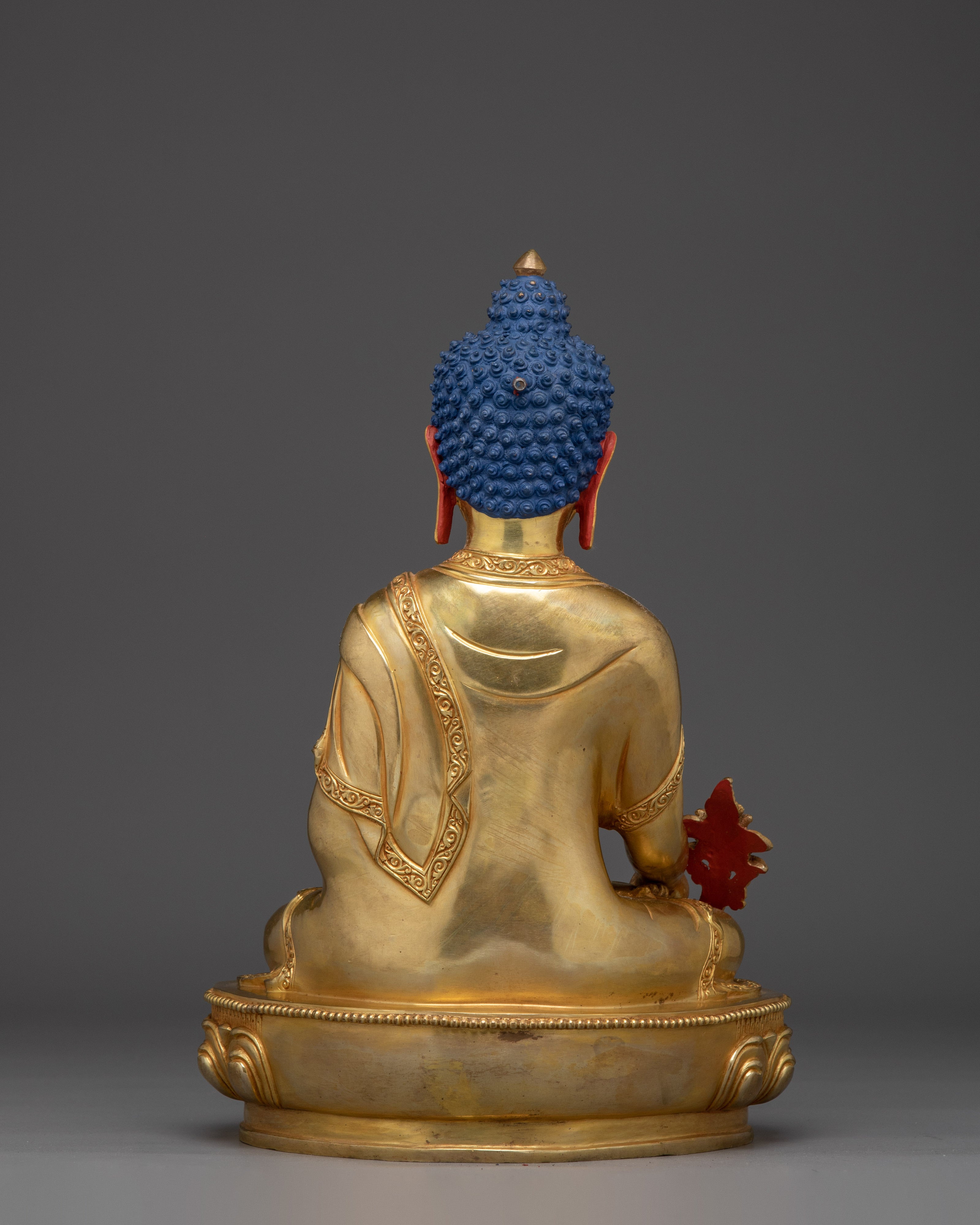 Traditional Buddhist Medicine Buddha Statue | Symbolizing healing and longevity