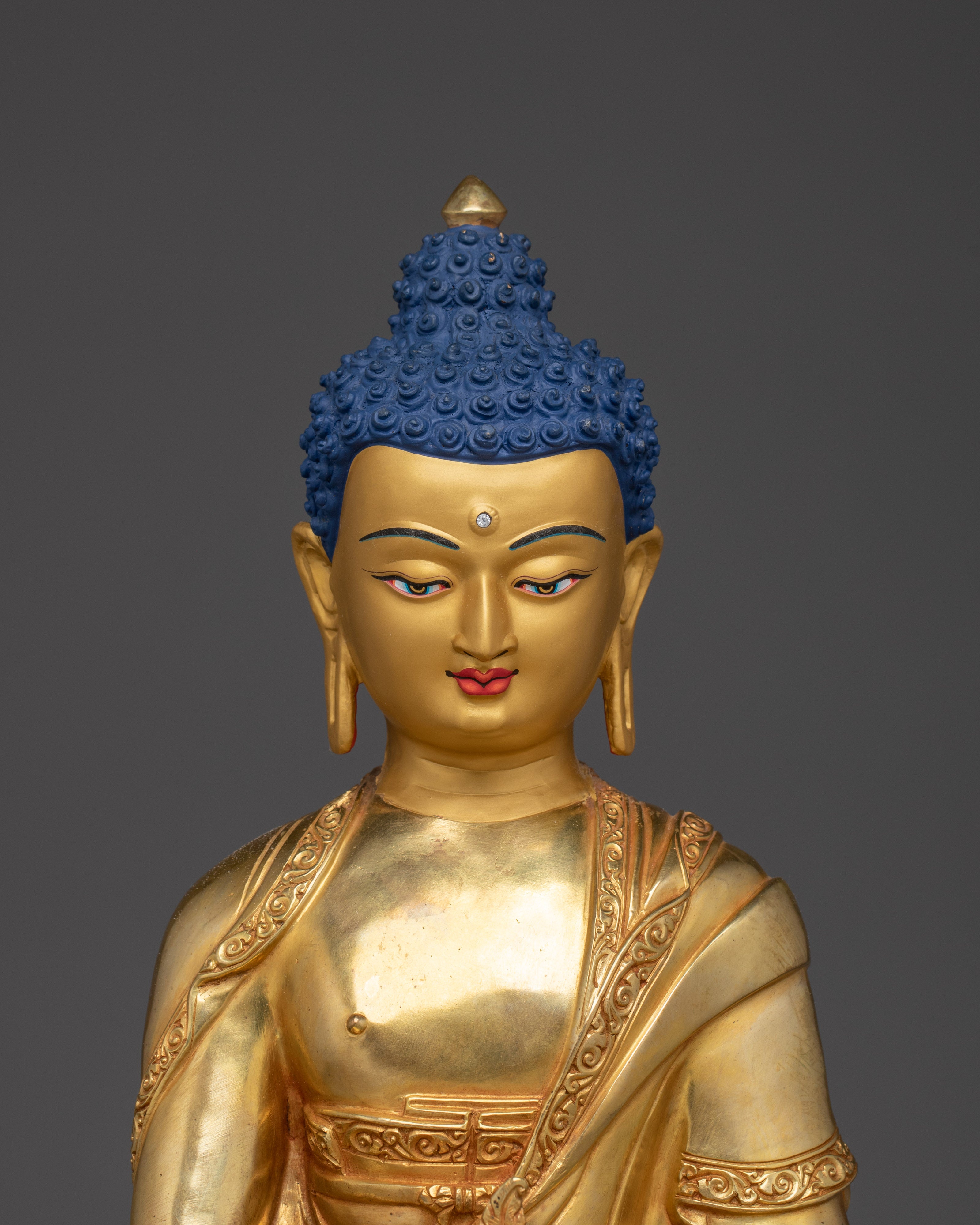 Traditional Buddhist Medicine Buddha Statue | Symbolizing healing and longevity