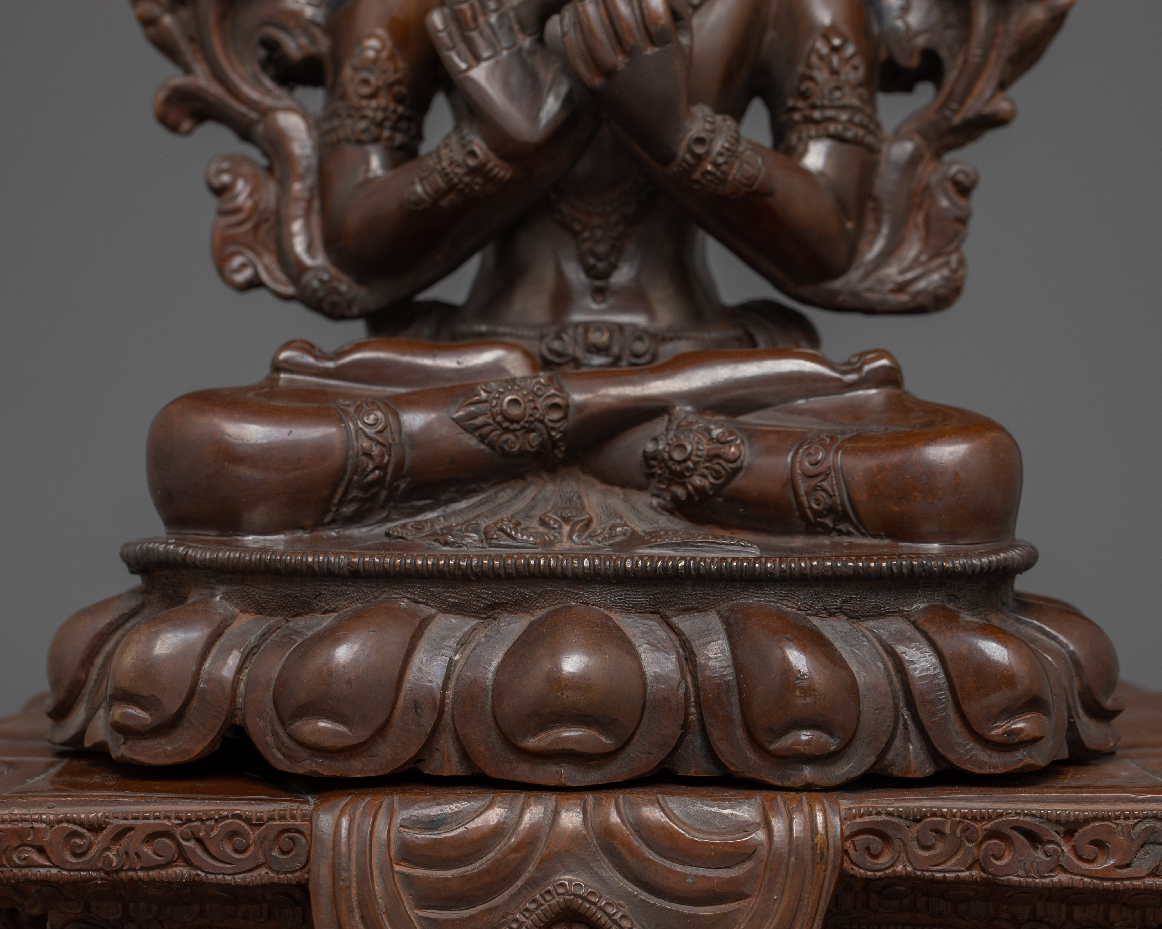 Wisdom Embodiment Manjushri Statue | Himalayan Handcrafted Artwork
