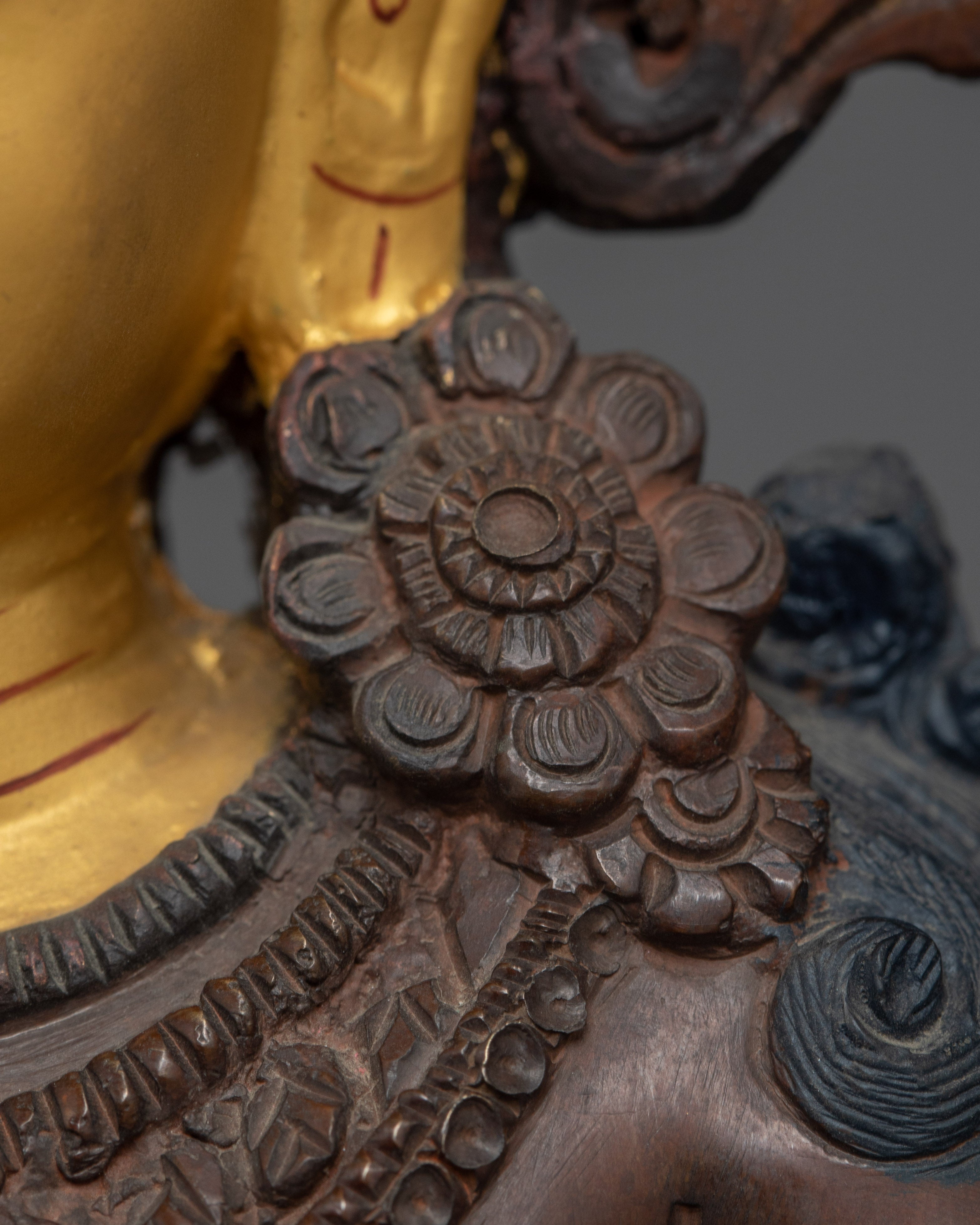Wisdom Embodiment Manjushri Statue | Himalayan Handcrafted Artwork