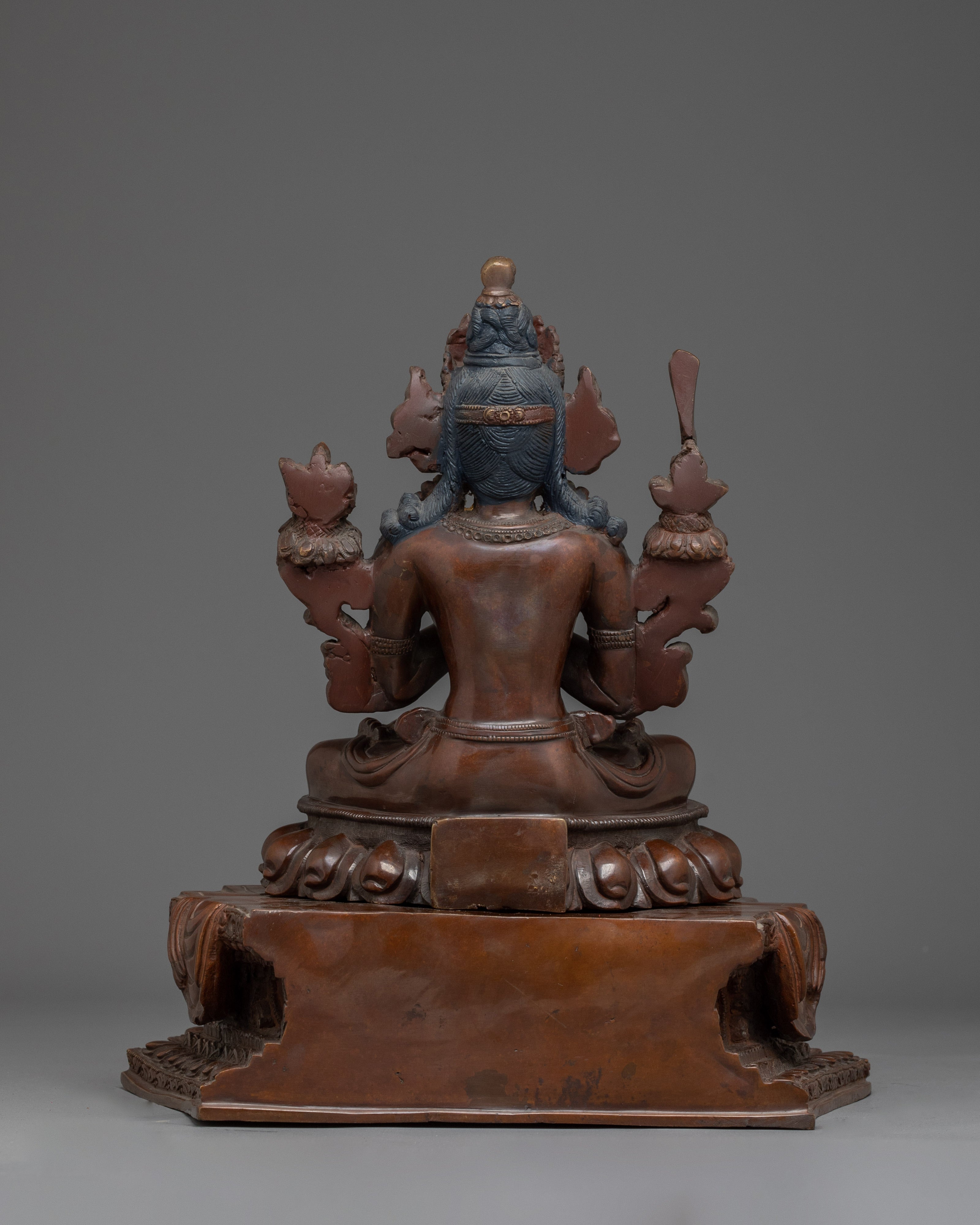 Wisdom Embodiment Manjushri Statue | Himalayan Handcrafted Artwork
