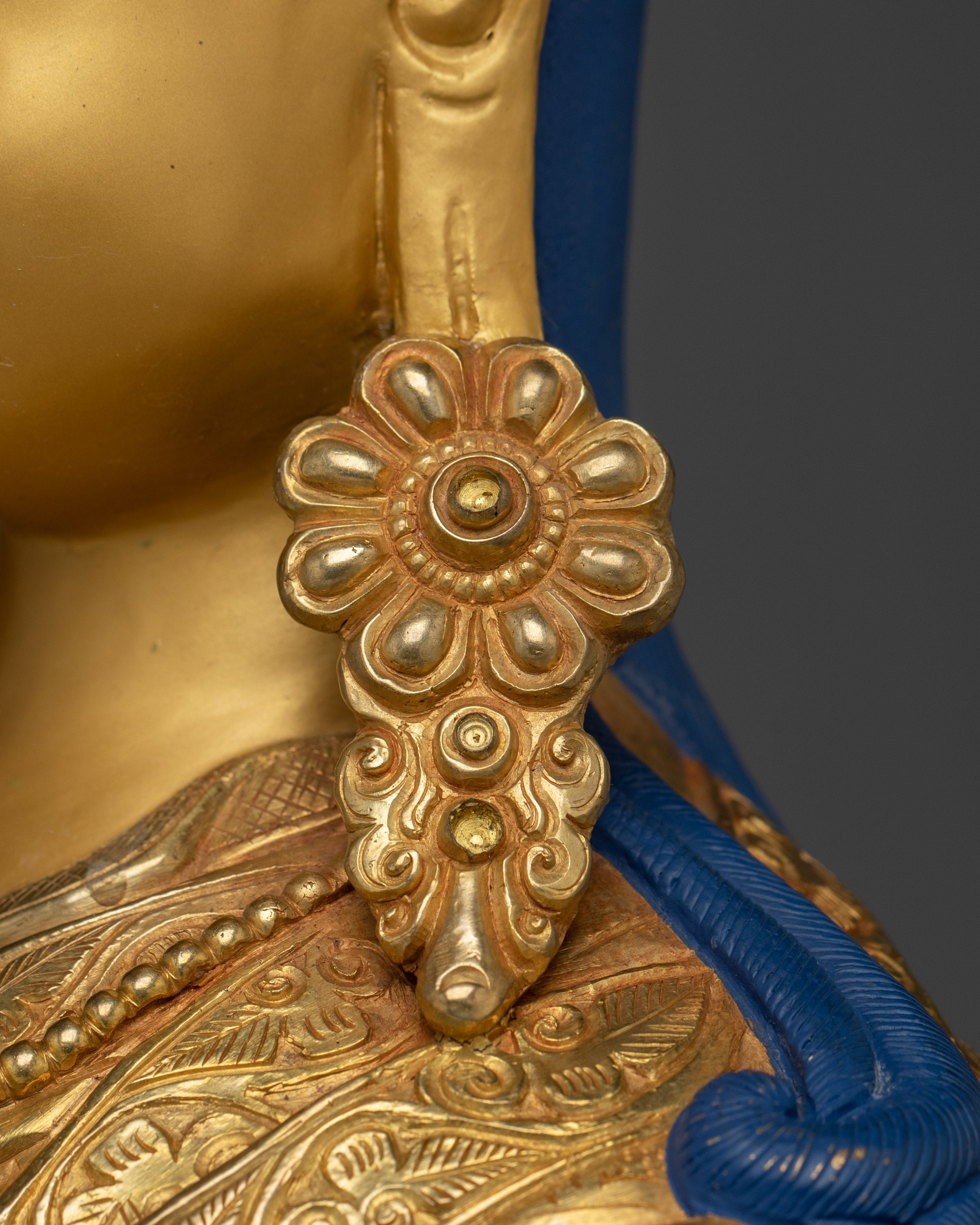 Himalayan Guru Rinpoche Statue | Padmasambhava Handmade Artwork
