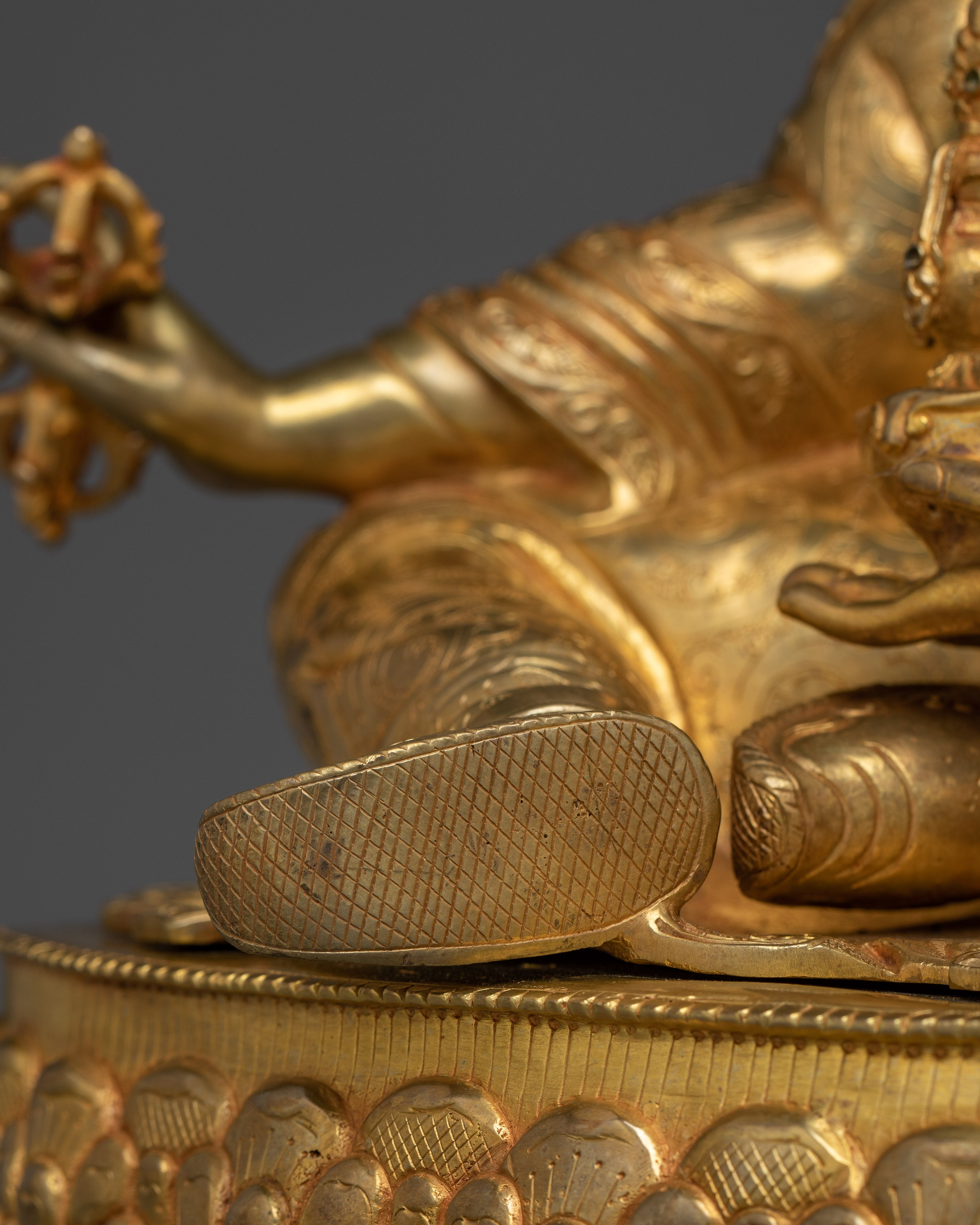 Himalayan Guru Rinpoche Statue | Padmasambhava Handmade Artwork