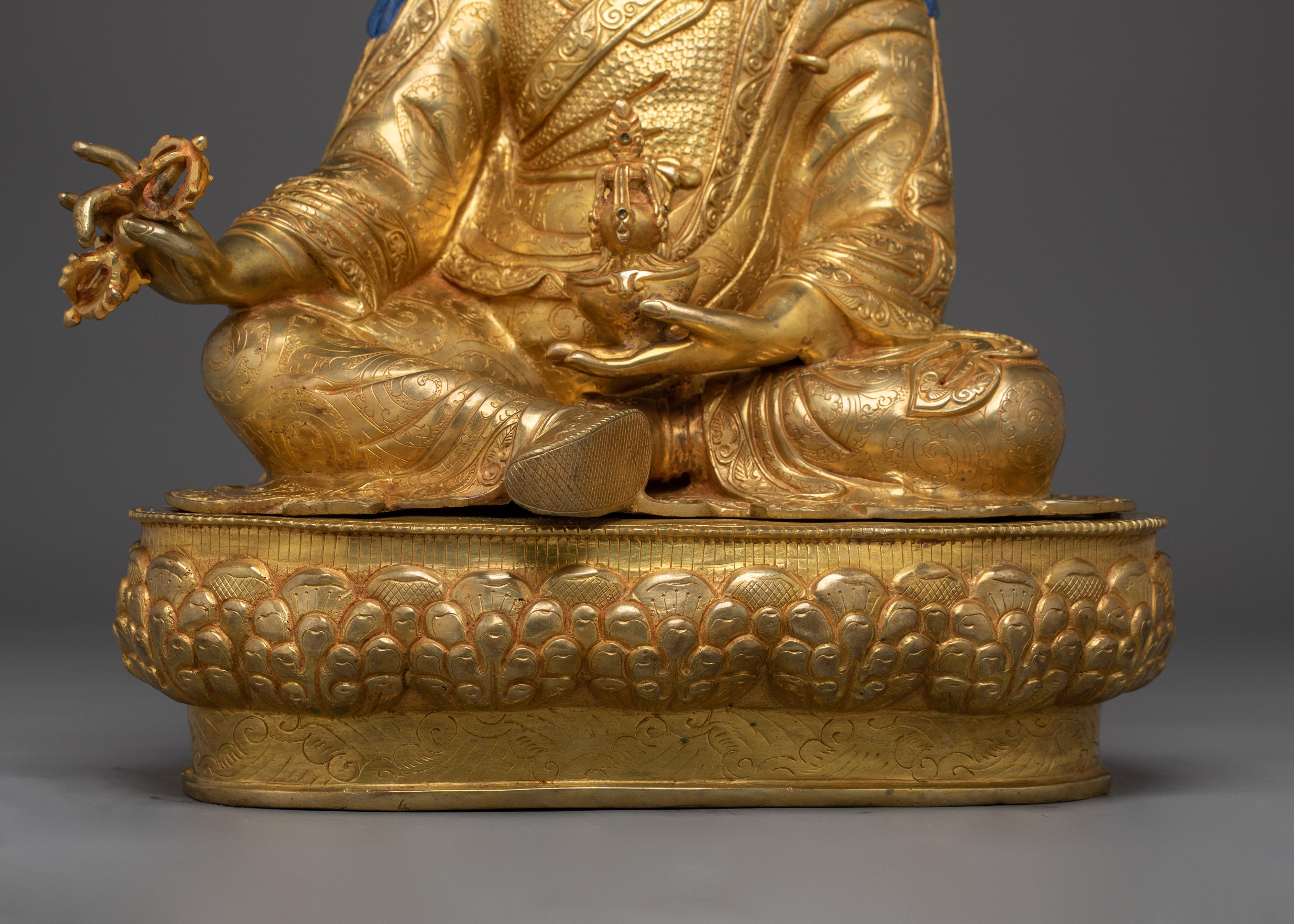 Himalayan Guru Rinpoche Statue | Padmasambhava Handmade Artwork