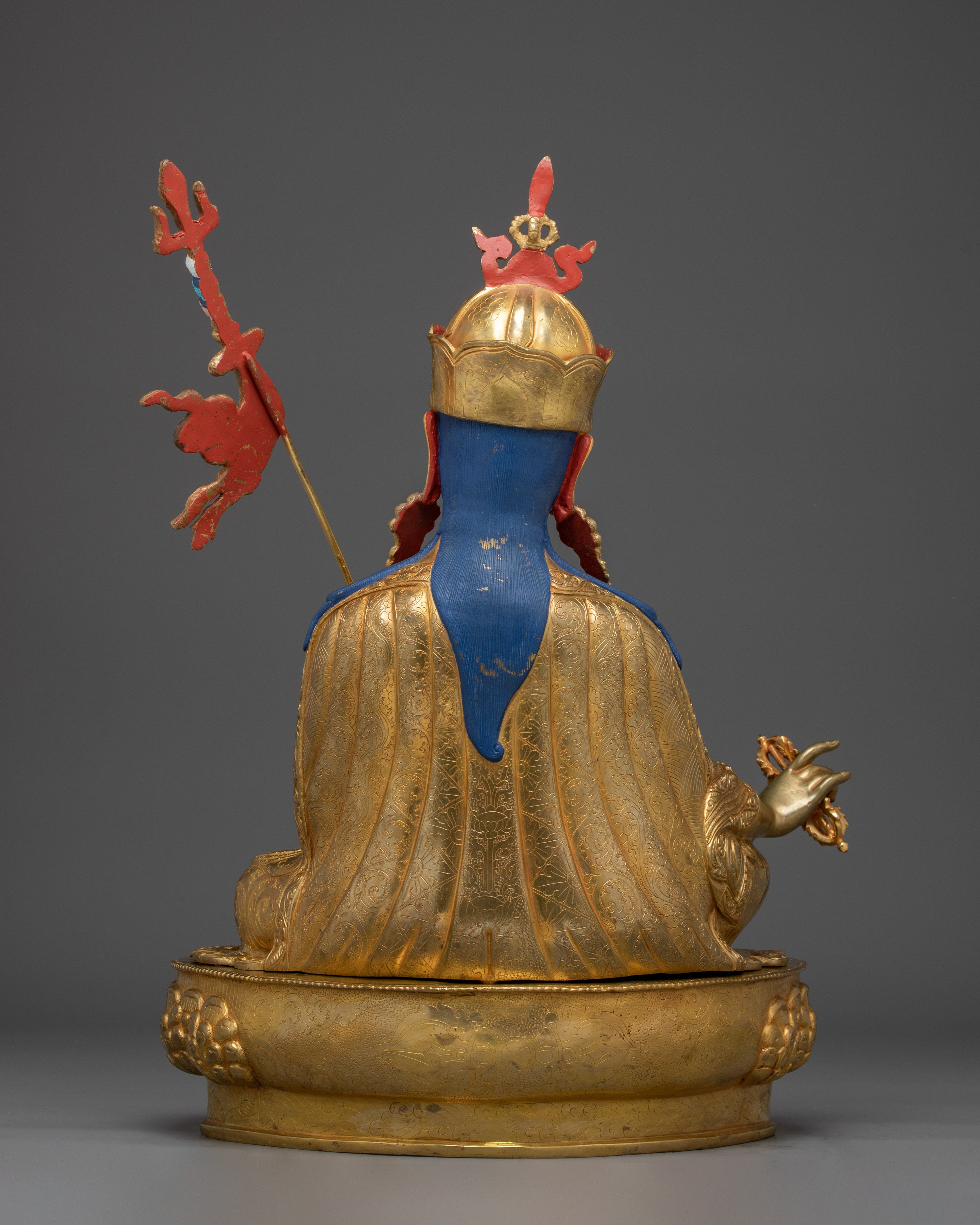 Himalayan Guru Rinpoche Statue | Padmasambhava Handmade Artwork