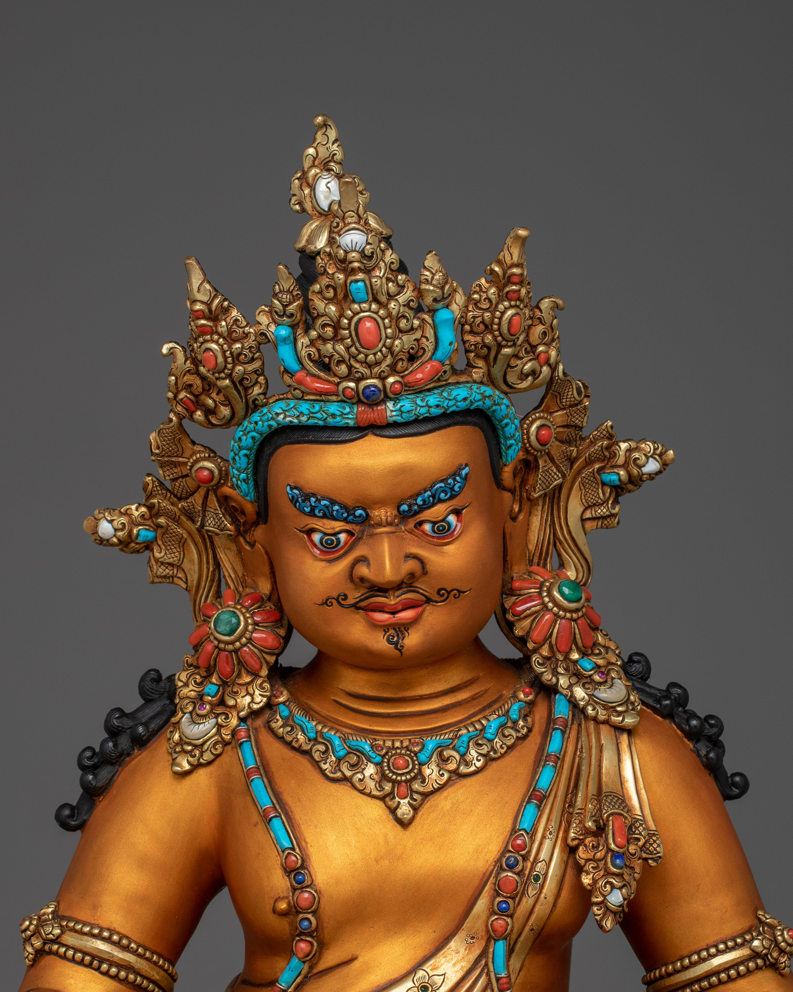 Handmade Religious Dzambhala Statue | The Guardian of Prosperity