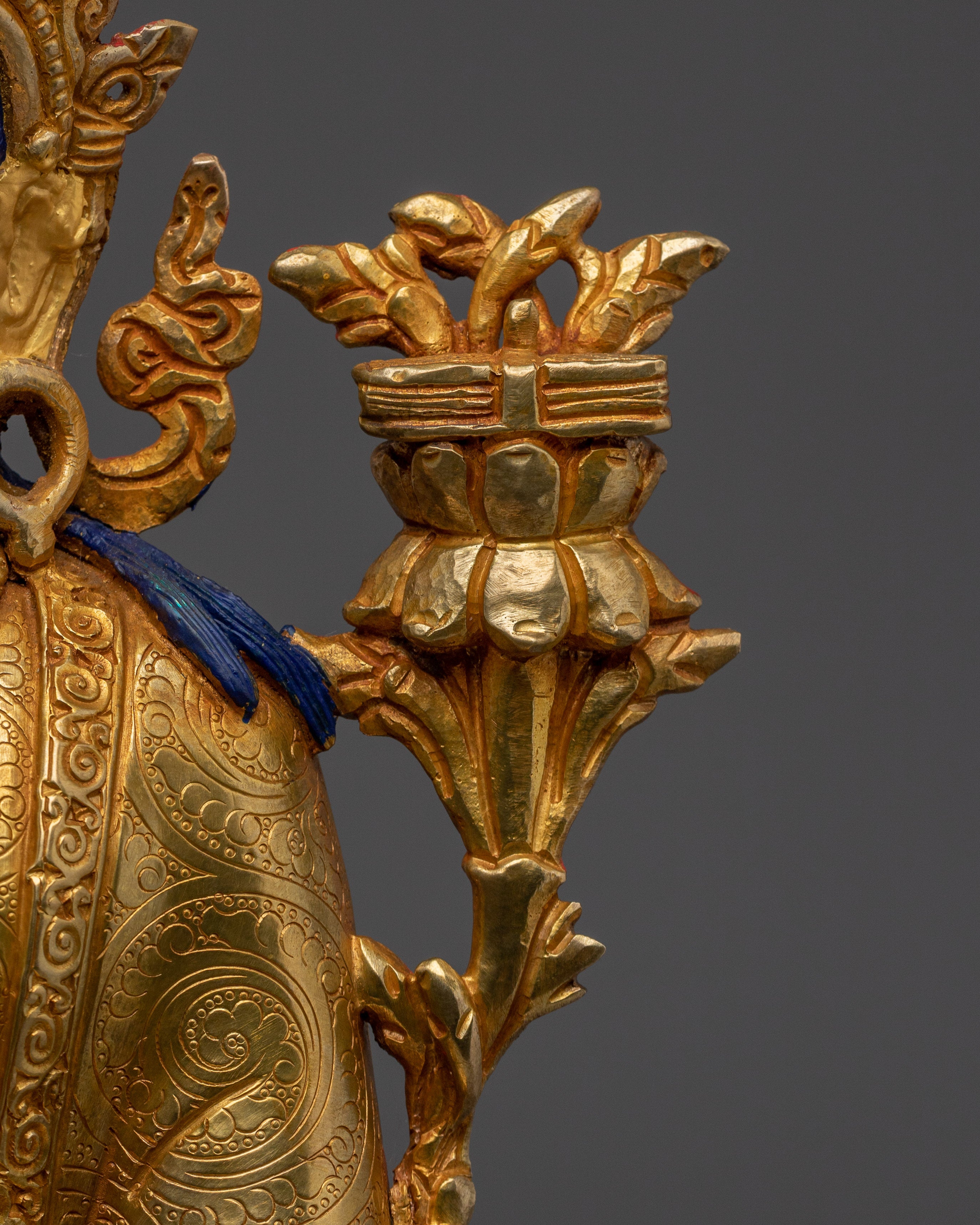 Guru Rinpoche Set Statue | Buddhist Handcrafted Decor