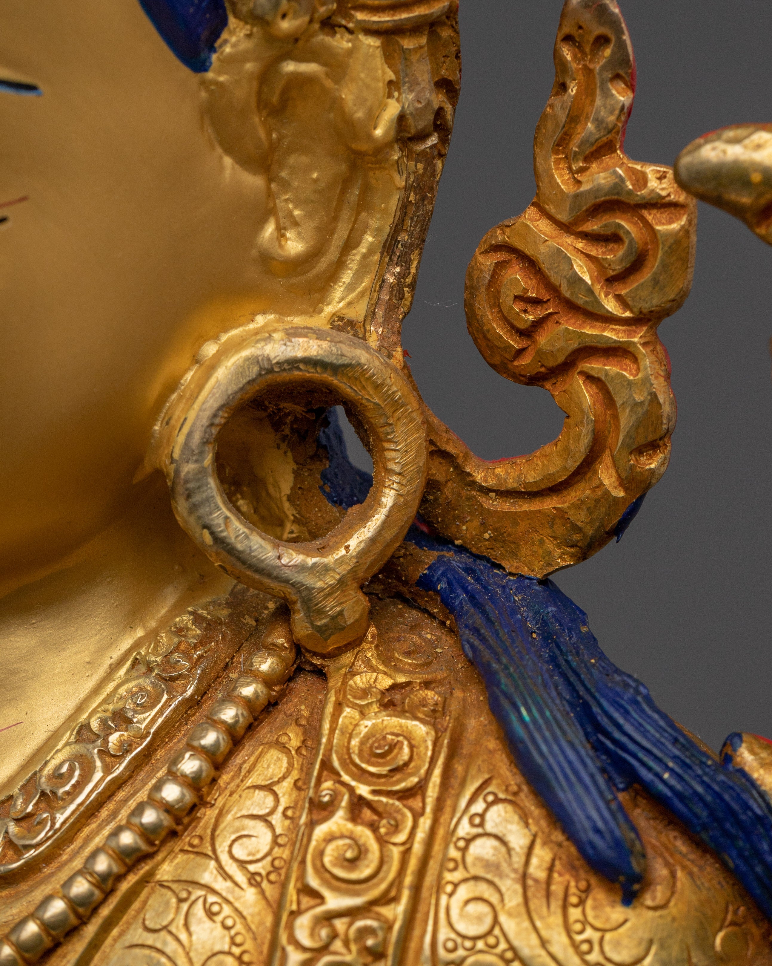 Guru Rinpoche Set Statue | Buddhist Handcrafted Decor