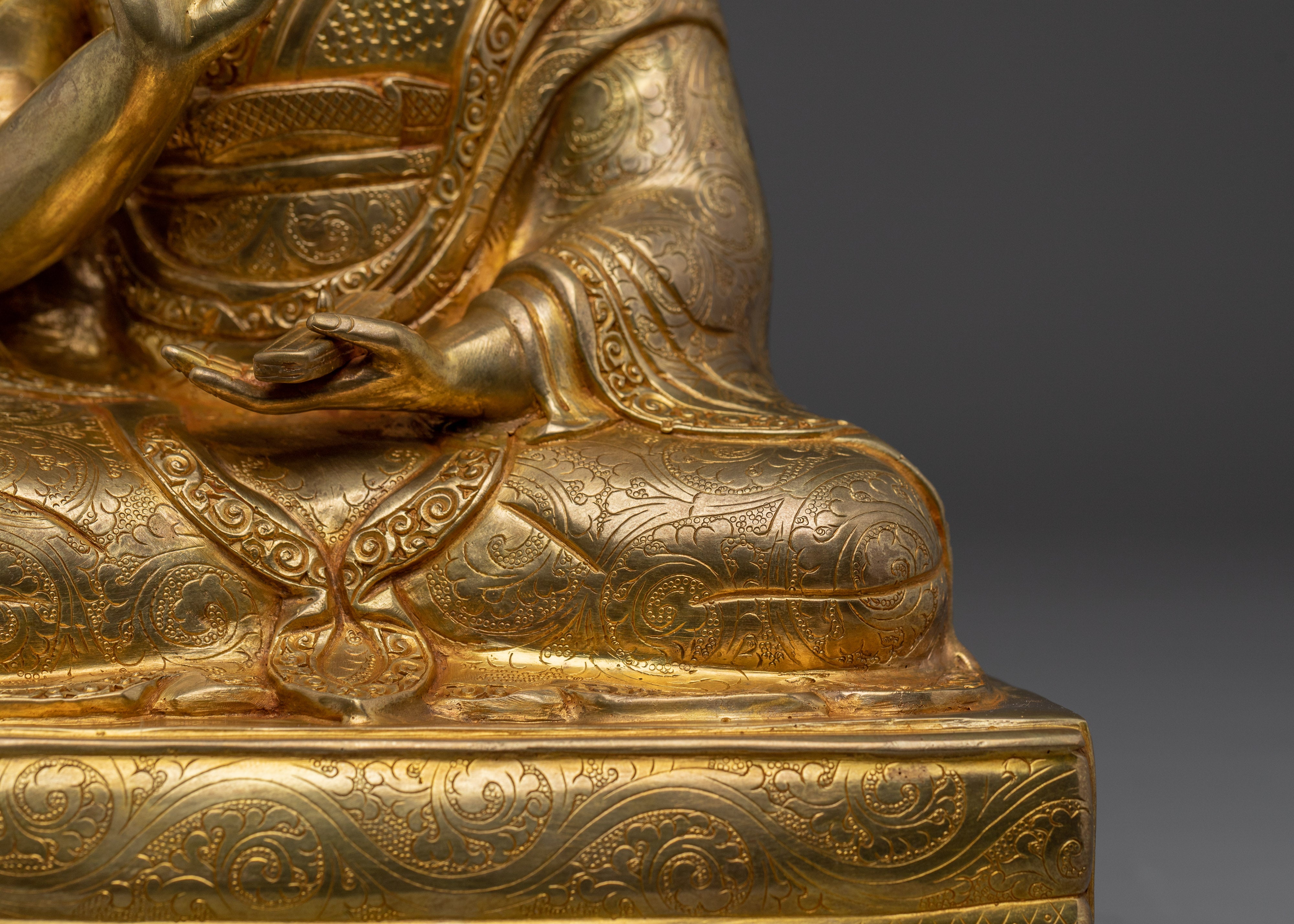 Guru Rinpoche Set Statue | Buddhist Handcrafted Decor