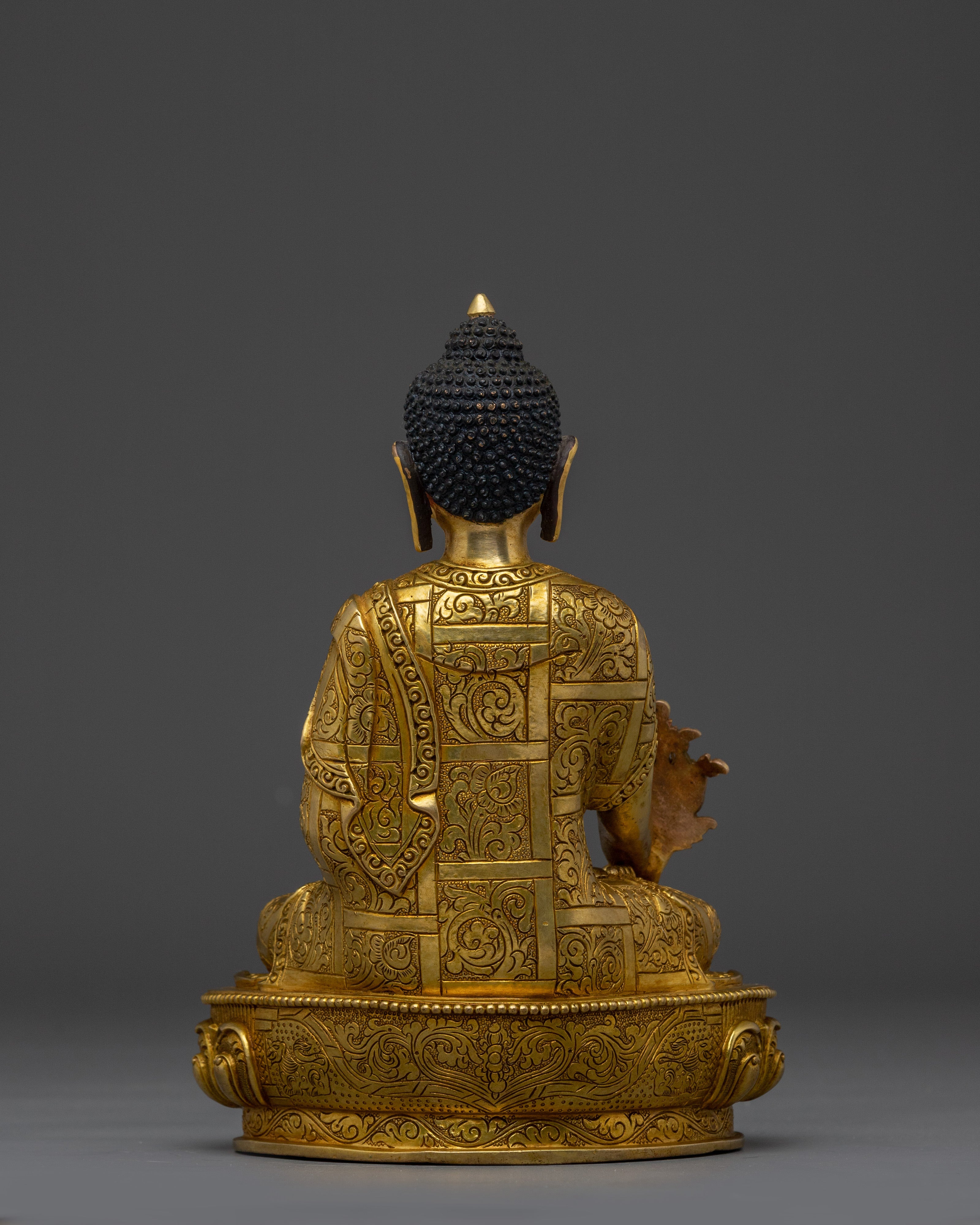 Enlightened Healer Medicine Buddha Statue | Bhaiṣajyaguru Artwork