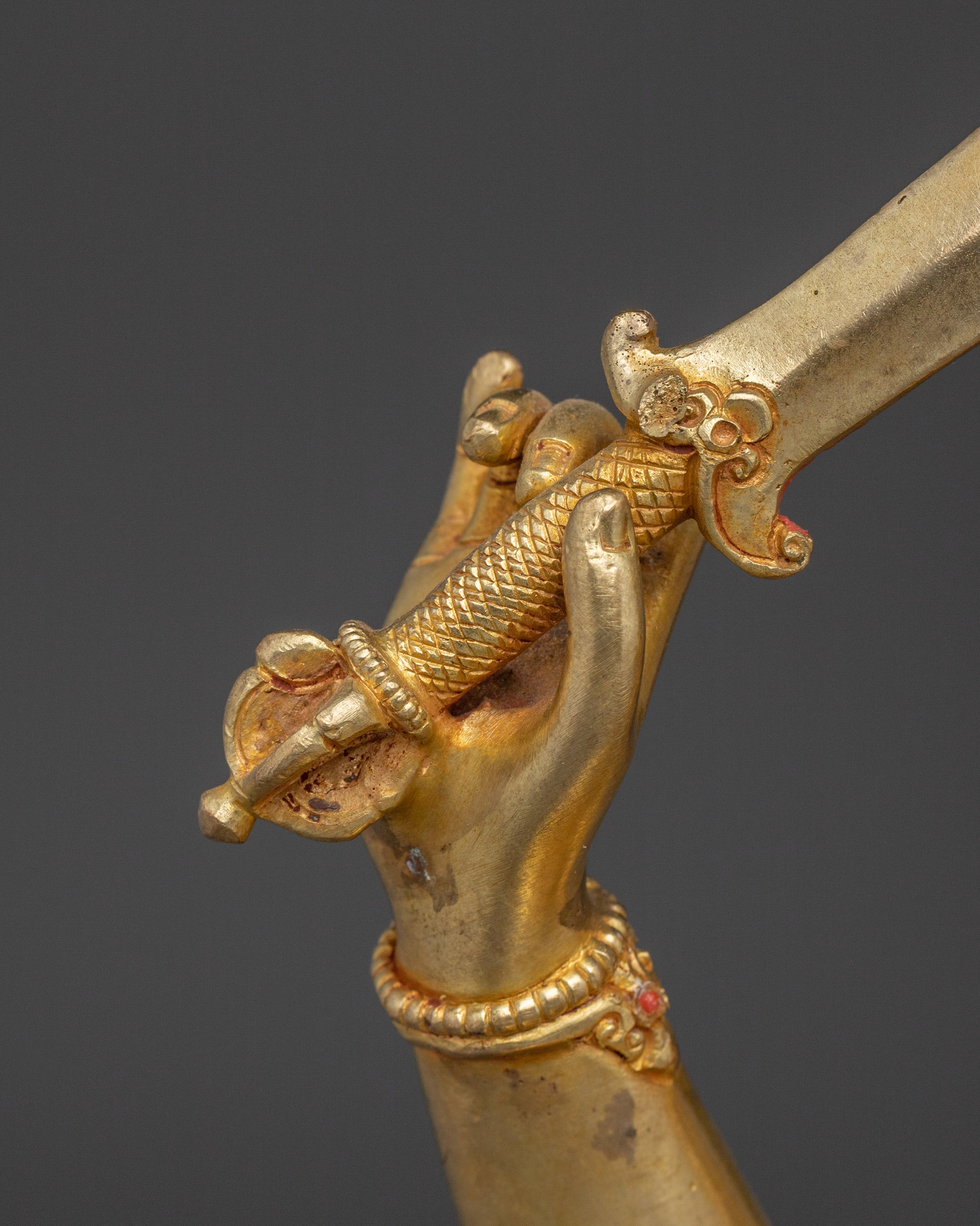 Ultimate Wisdom Being Manjushri Statue | Himalayan Spiritual Artwork