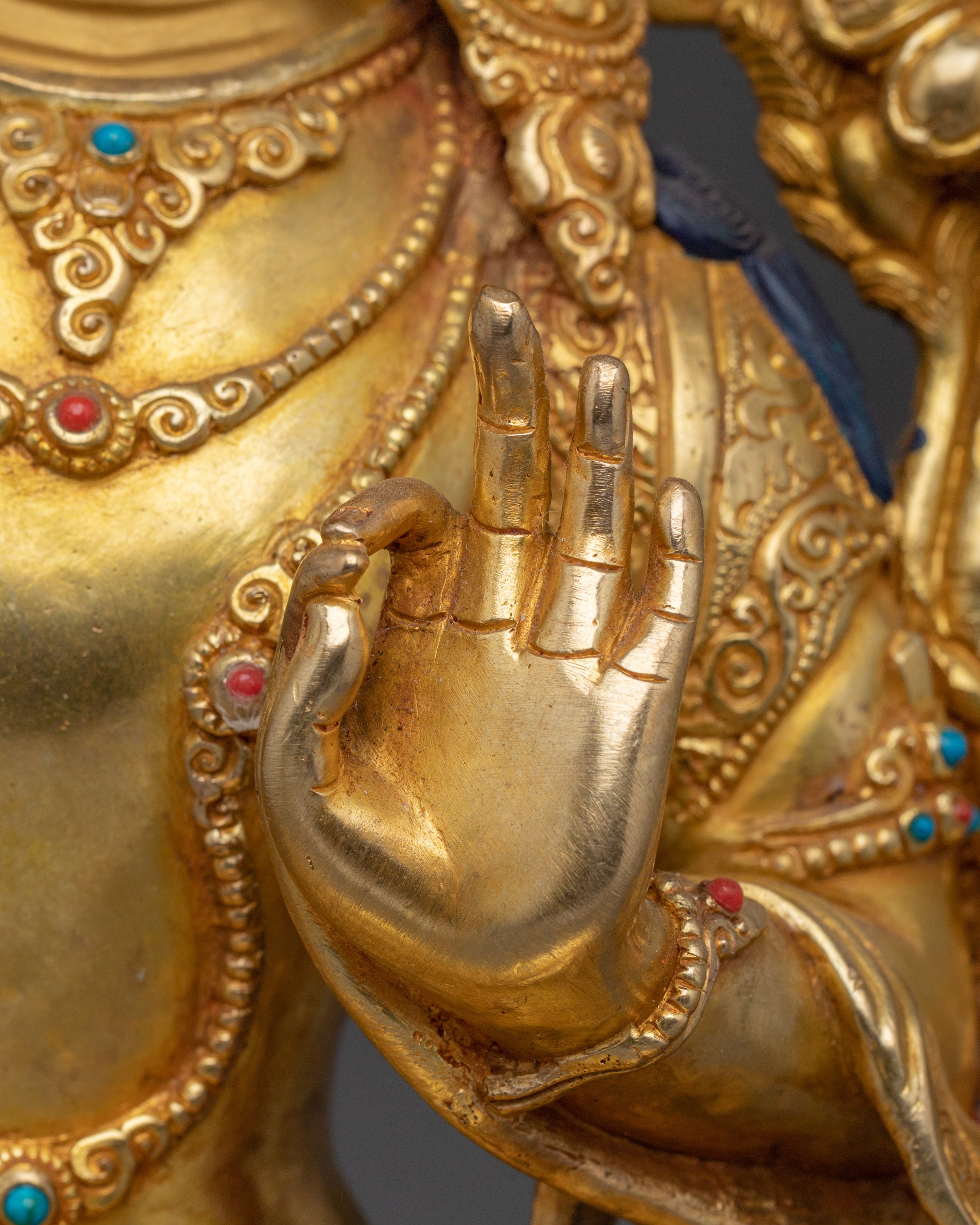 Ultimate Wisdom Being Manjushri Statue | Himalayan Spiritual Artwork