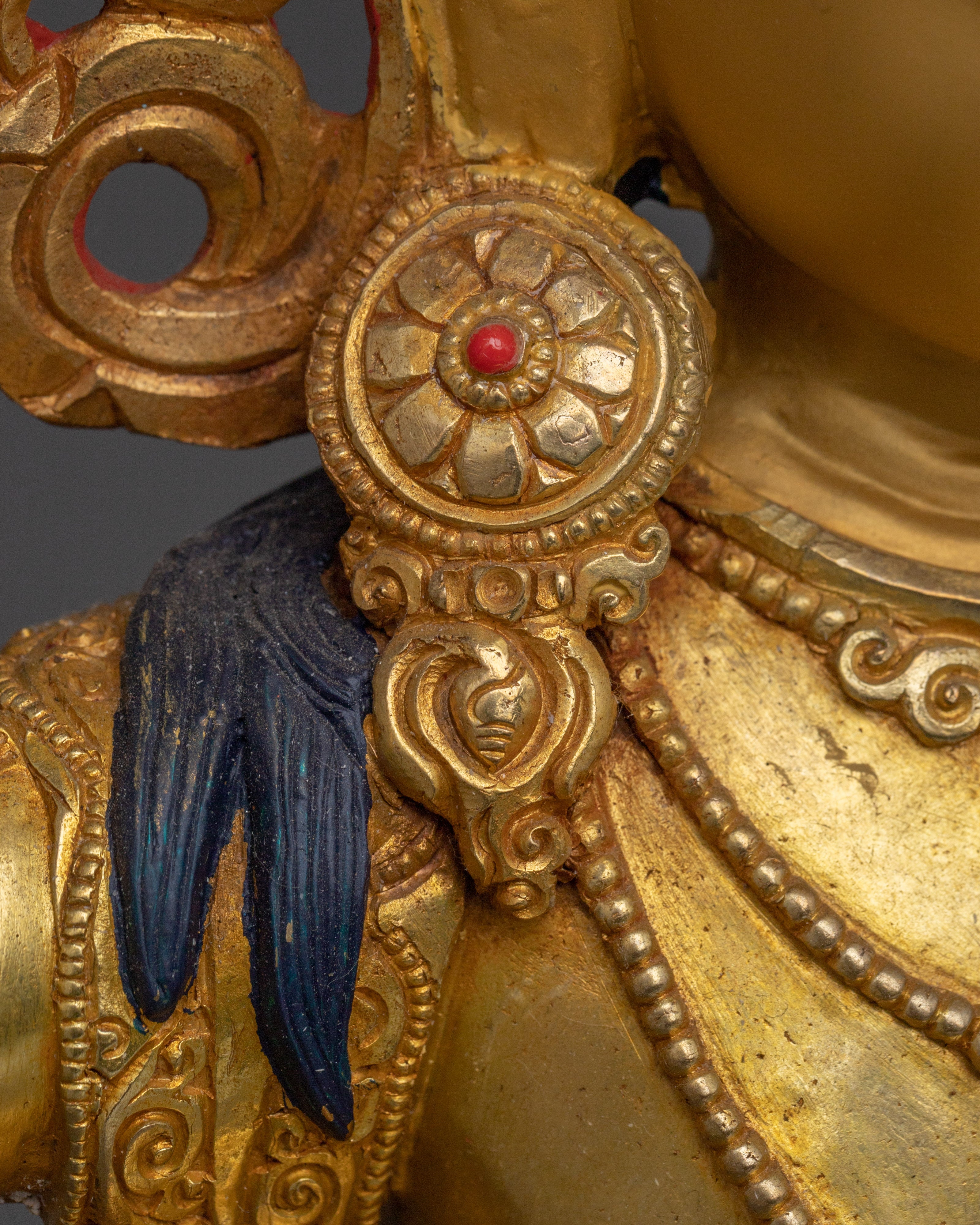 Ultimate Wisdom Being Manjushri Statue | Himalayan Spiritual Artwork