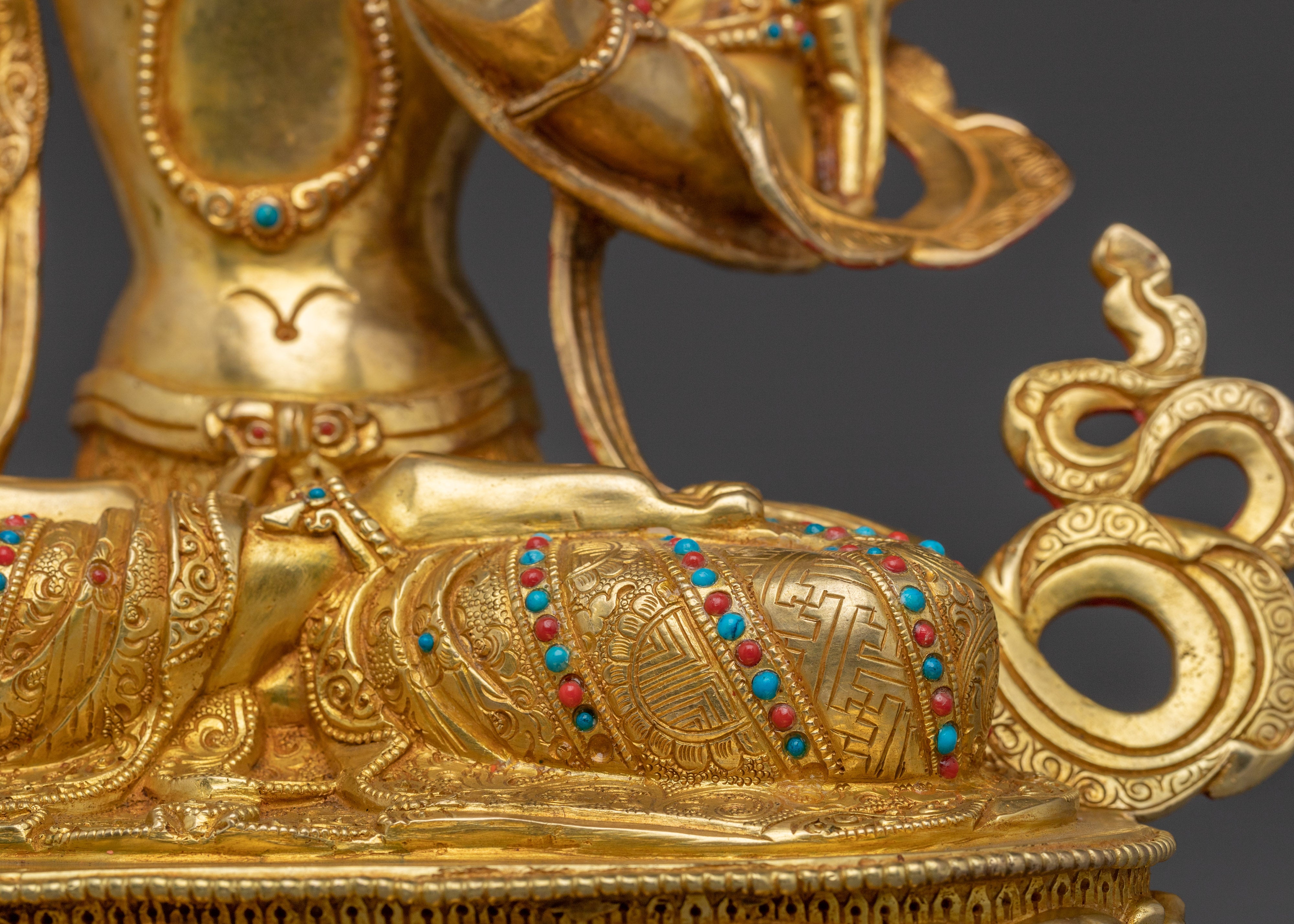 Ultimate Wisdom Being Manjushri Statue | Himalayan Spiritual Artwork