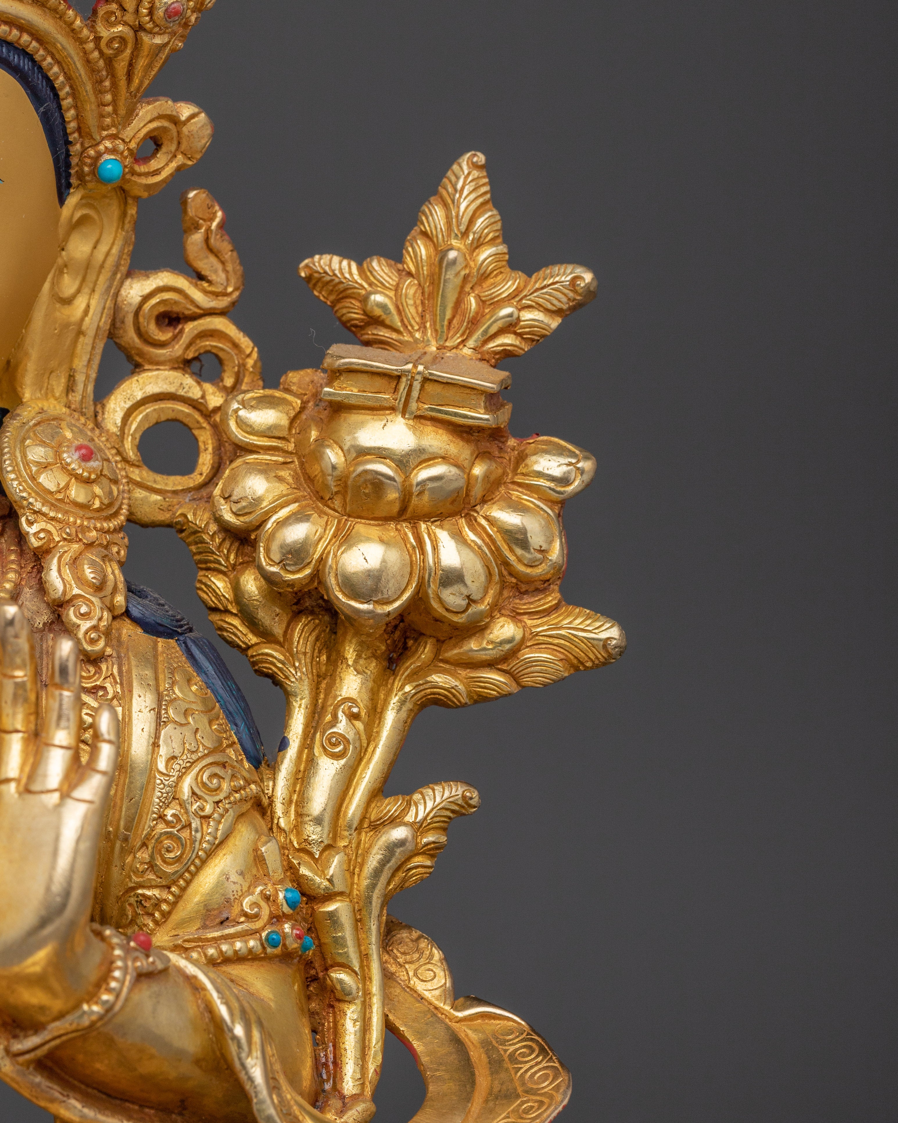 Ultimate Wisdom Being Manjushri Statue | Himalayan Spiritual Artwork