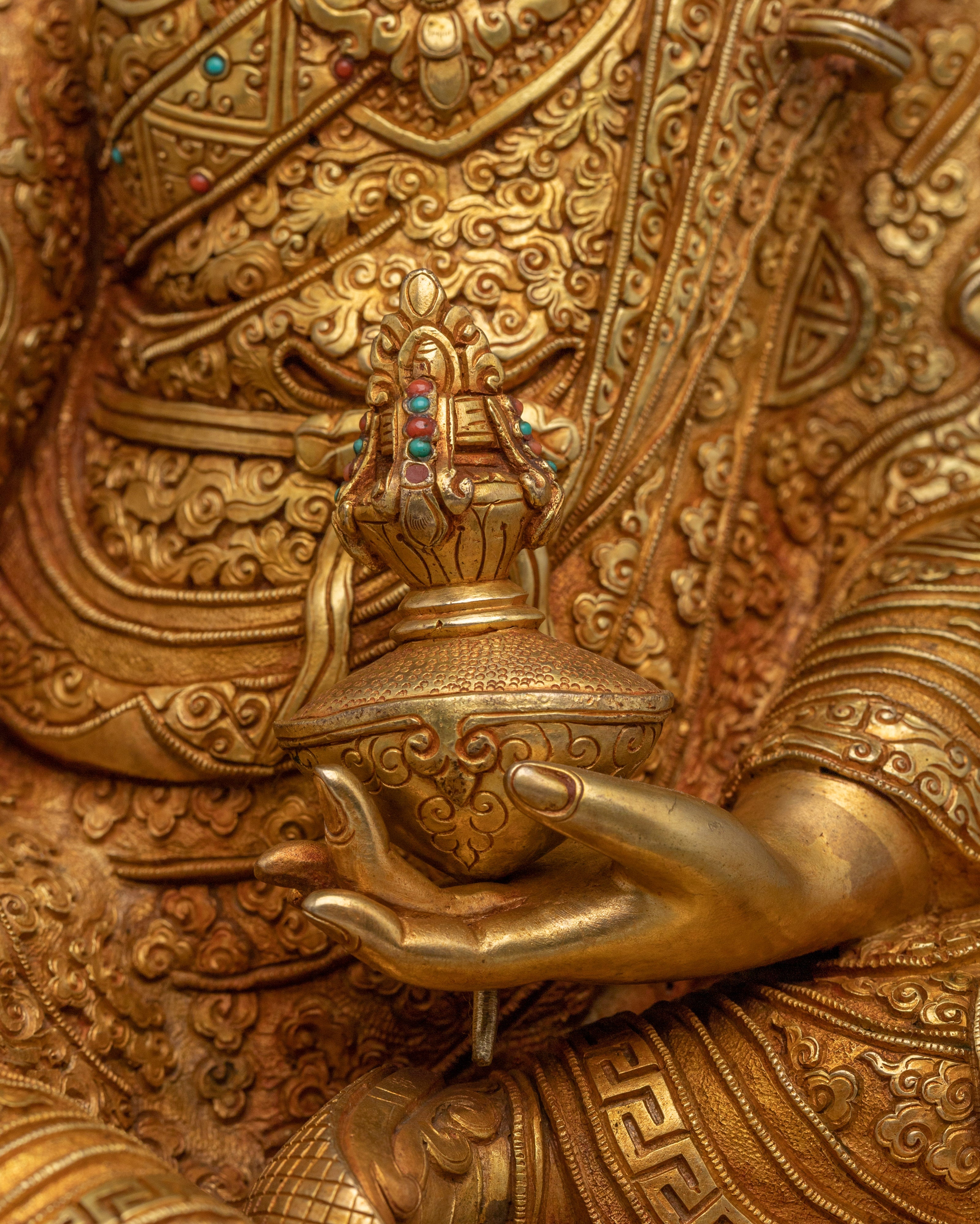 Radiant Guru Rinpoche Art | Himalayan Padmasambhava Artwork