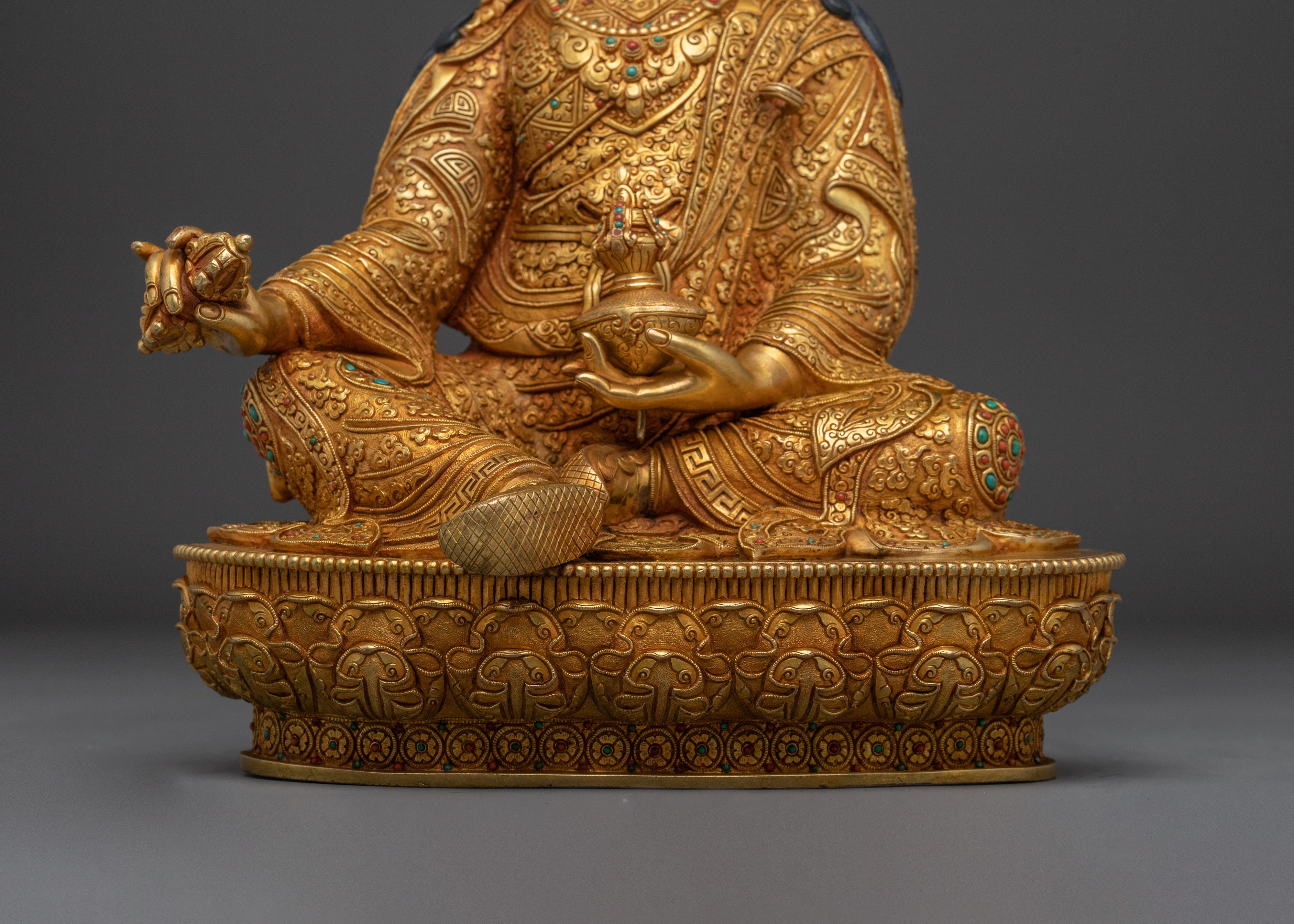 Radiant Guru Rinpoche Art | Himalayan Padmasambhava Artwork