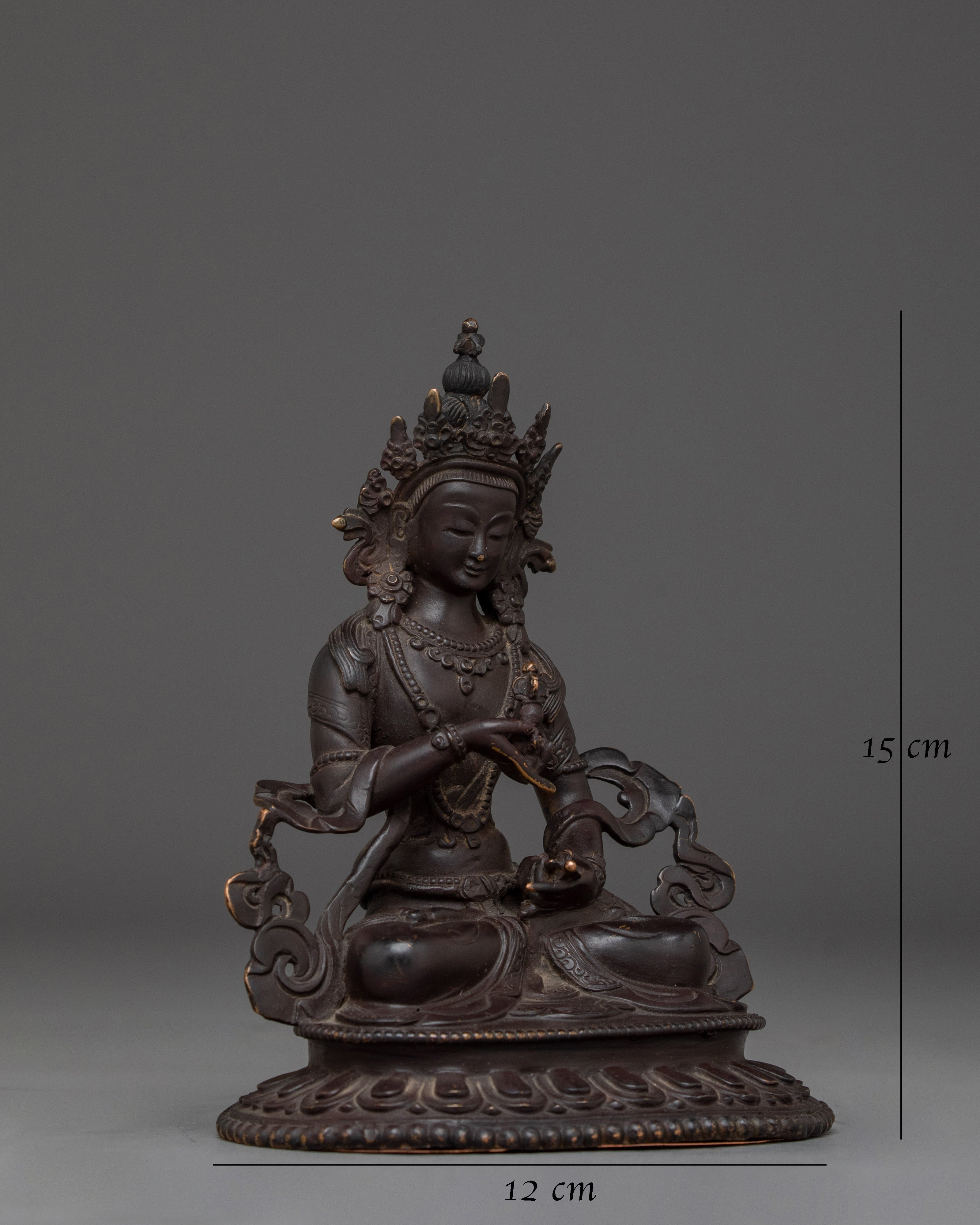 Vajrasattva Copper Statue for Meditation