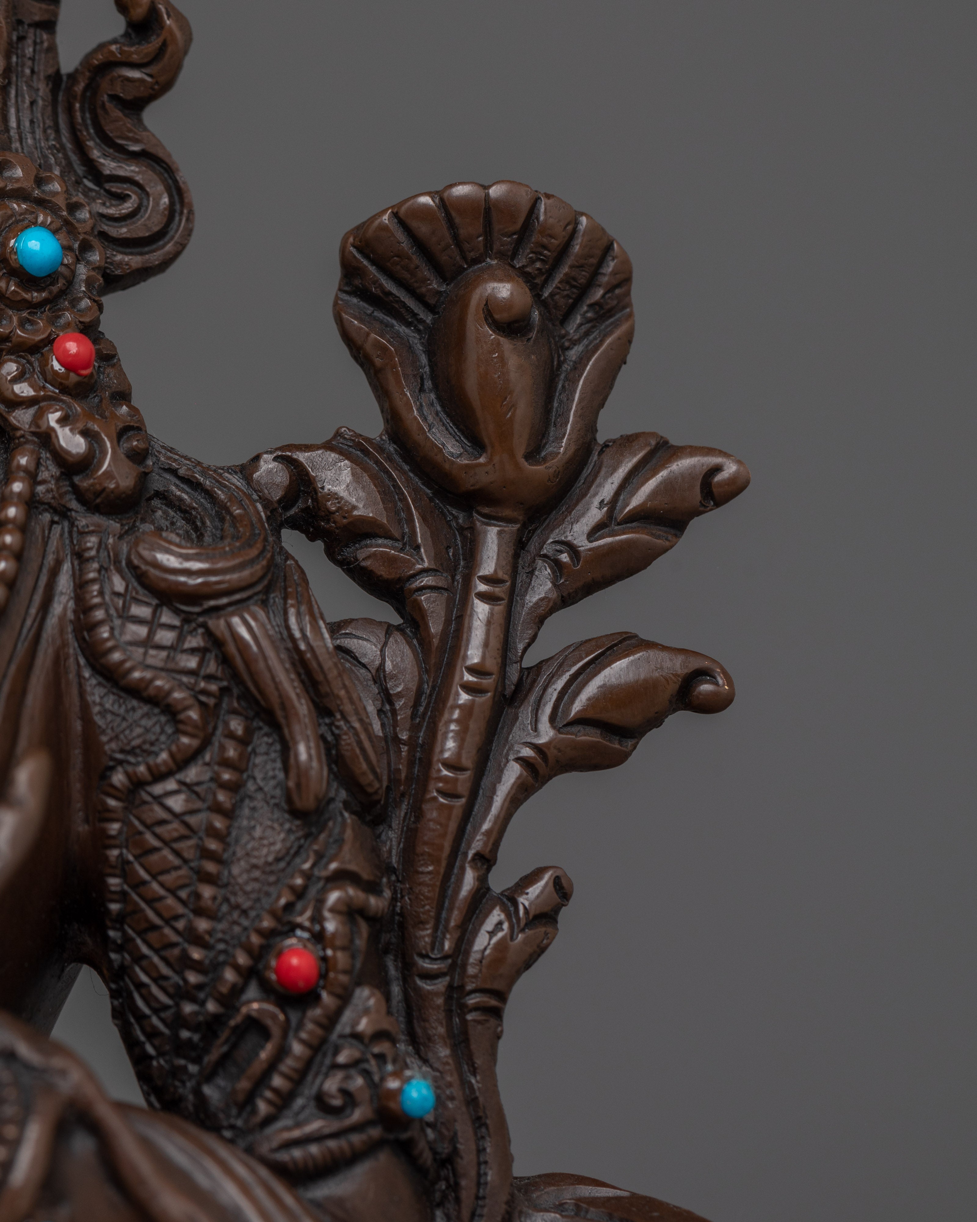 Green Tara Bodhisattva Handmade Artwork | Himalayan Shyama Tara Statue