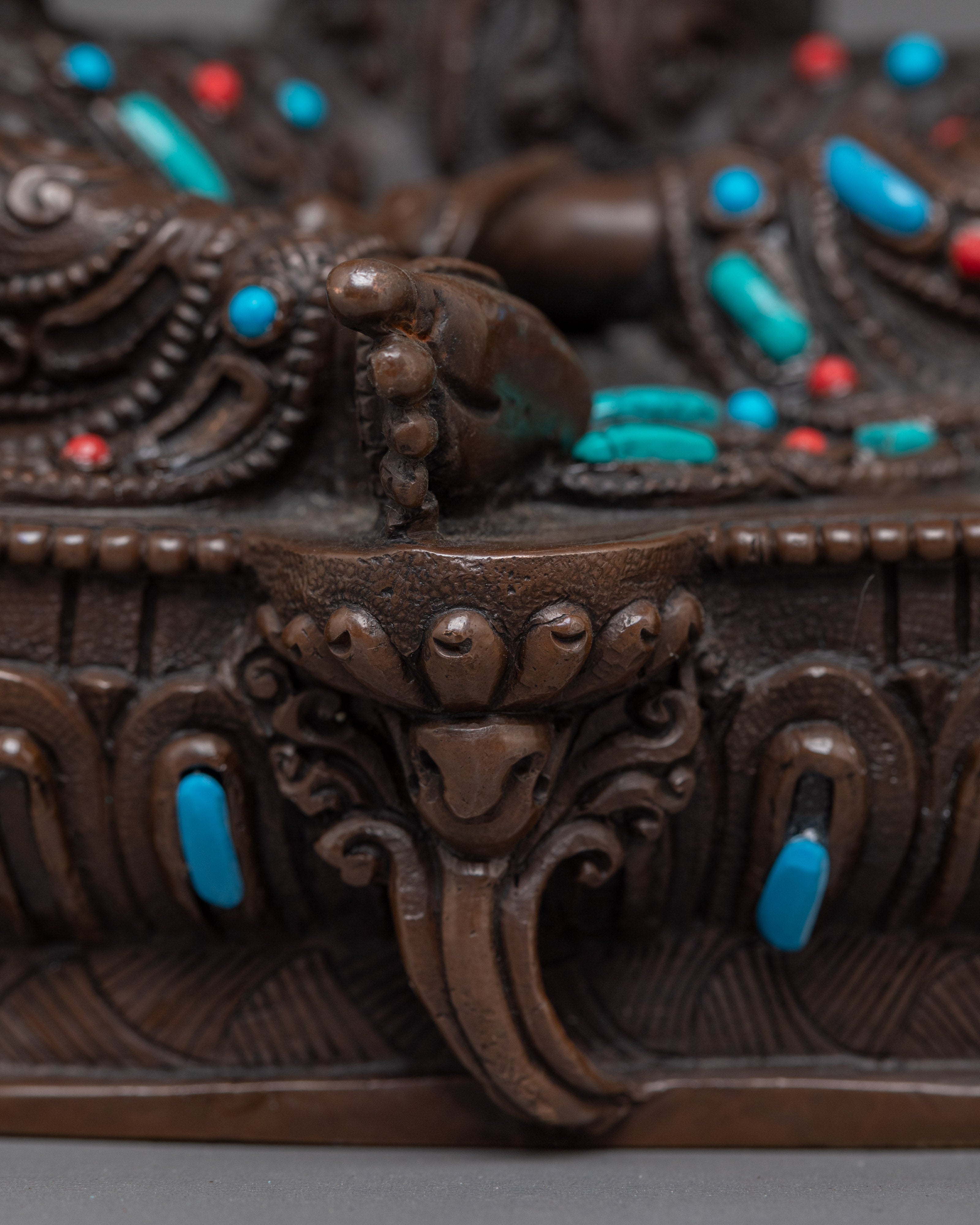 Green Tara Bodhisattva Handmade Artwork | Himalayan Shyama Tara Statue