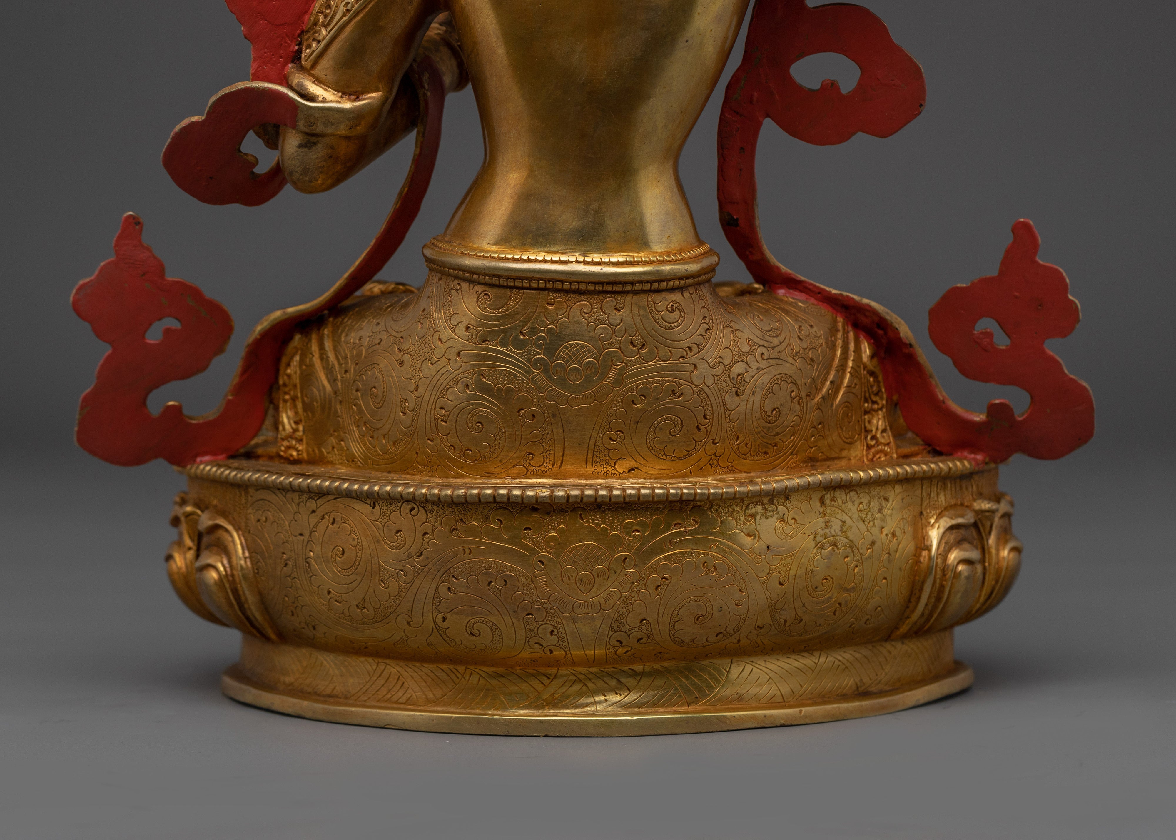 Enlightenment Deity Manjushri Sculpture | Sword-Wielding Wisdom Deity