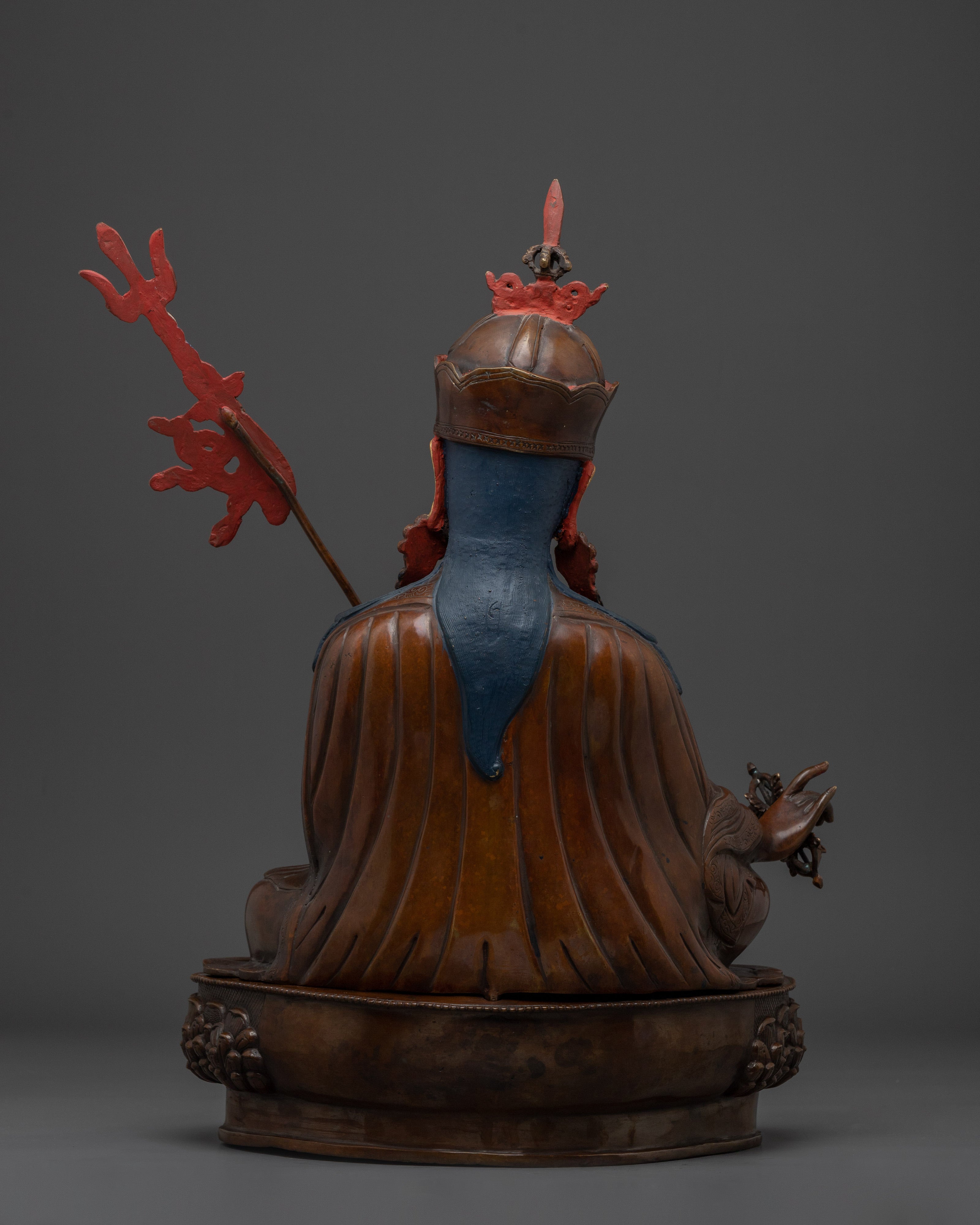 Enlightened Master Guru Rinpoche Statue | Padmasambhava Tibetan Tantric Master