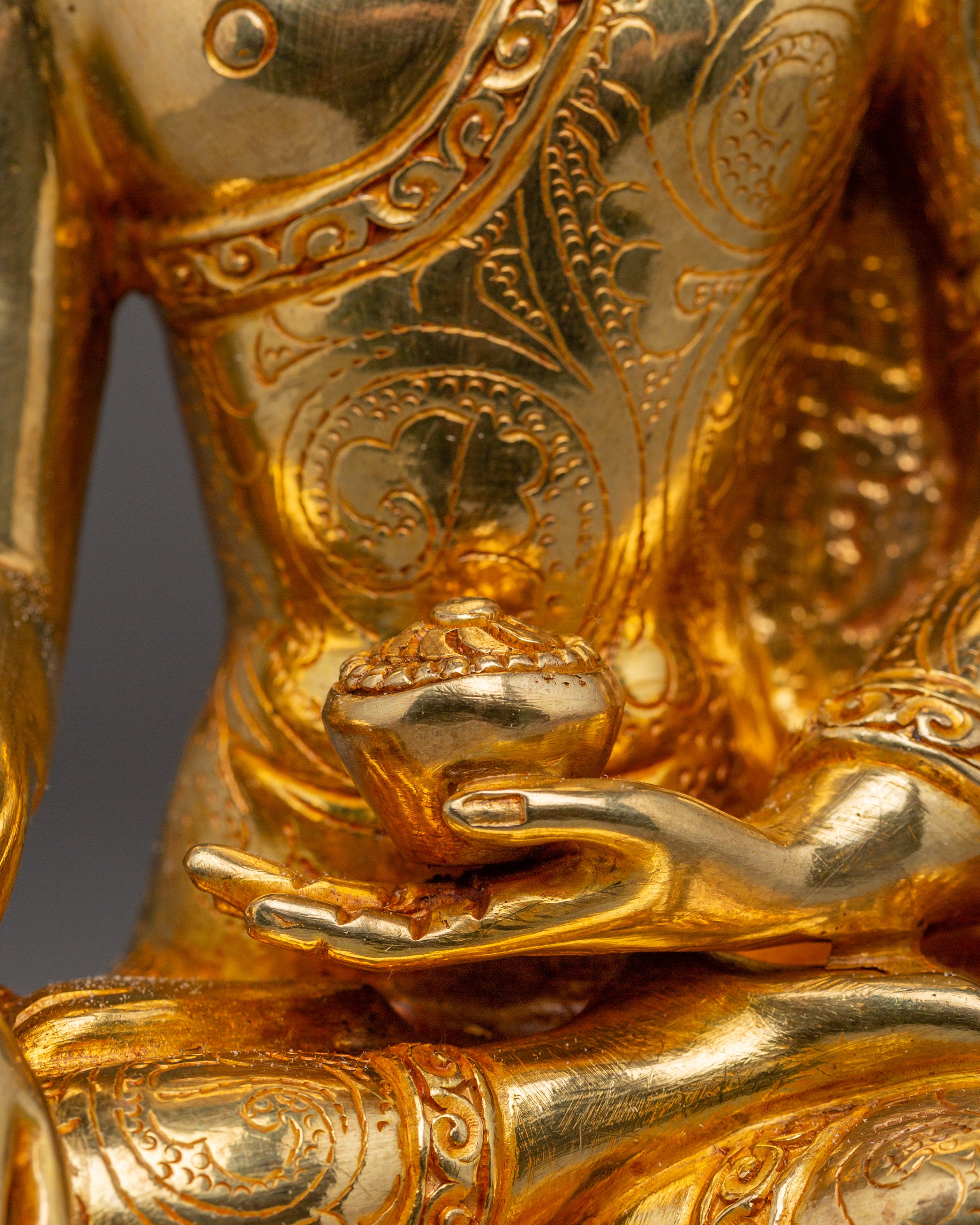 Himalayan Sacred Sculpture of Shakyamuni Buddha | Enlightened one