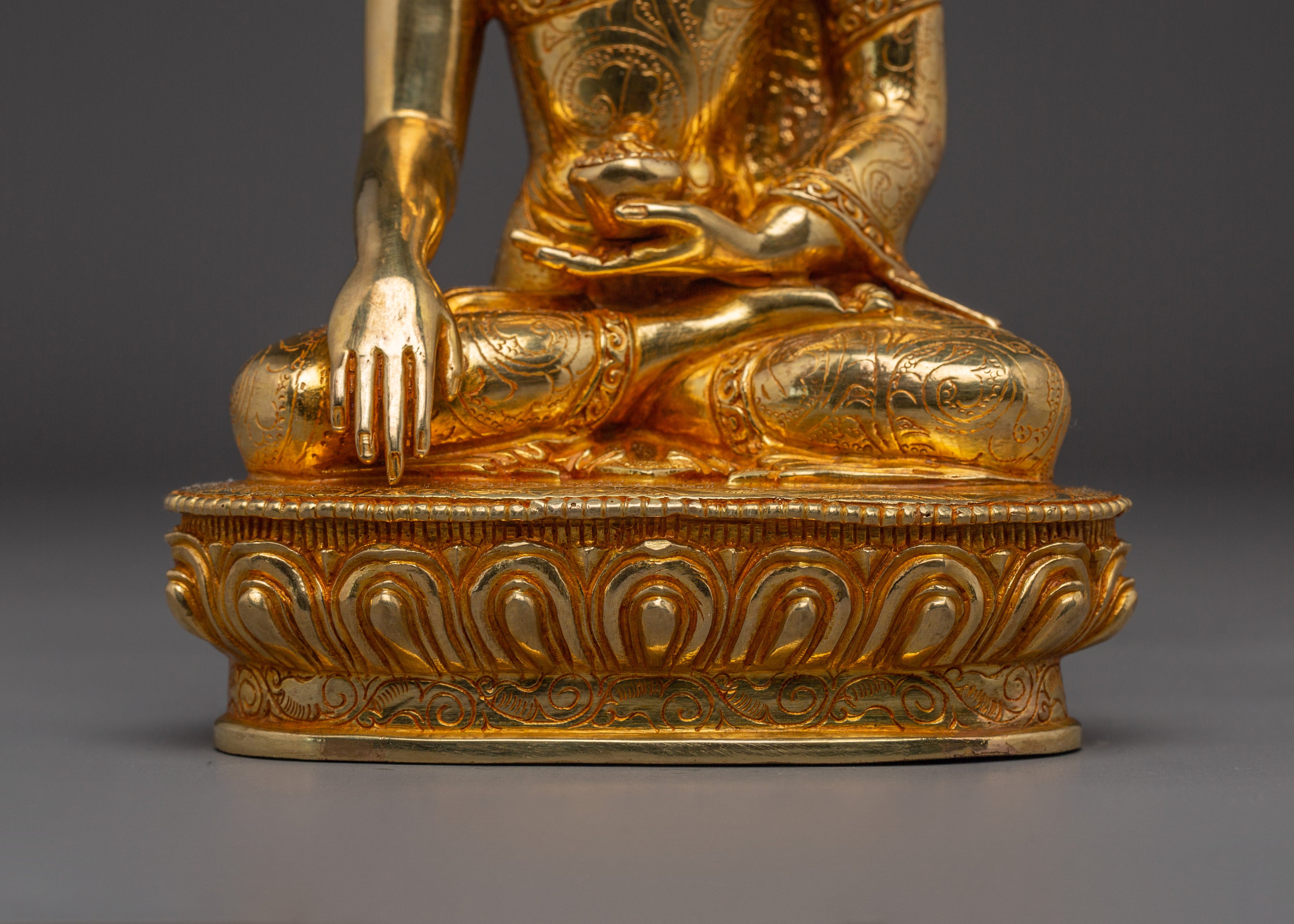 Himalayan Sacred Sculpture of Shakyamuni Buddha | Enlightened one