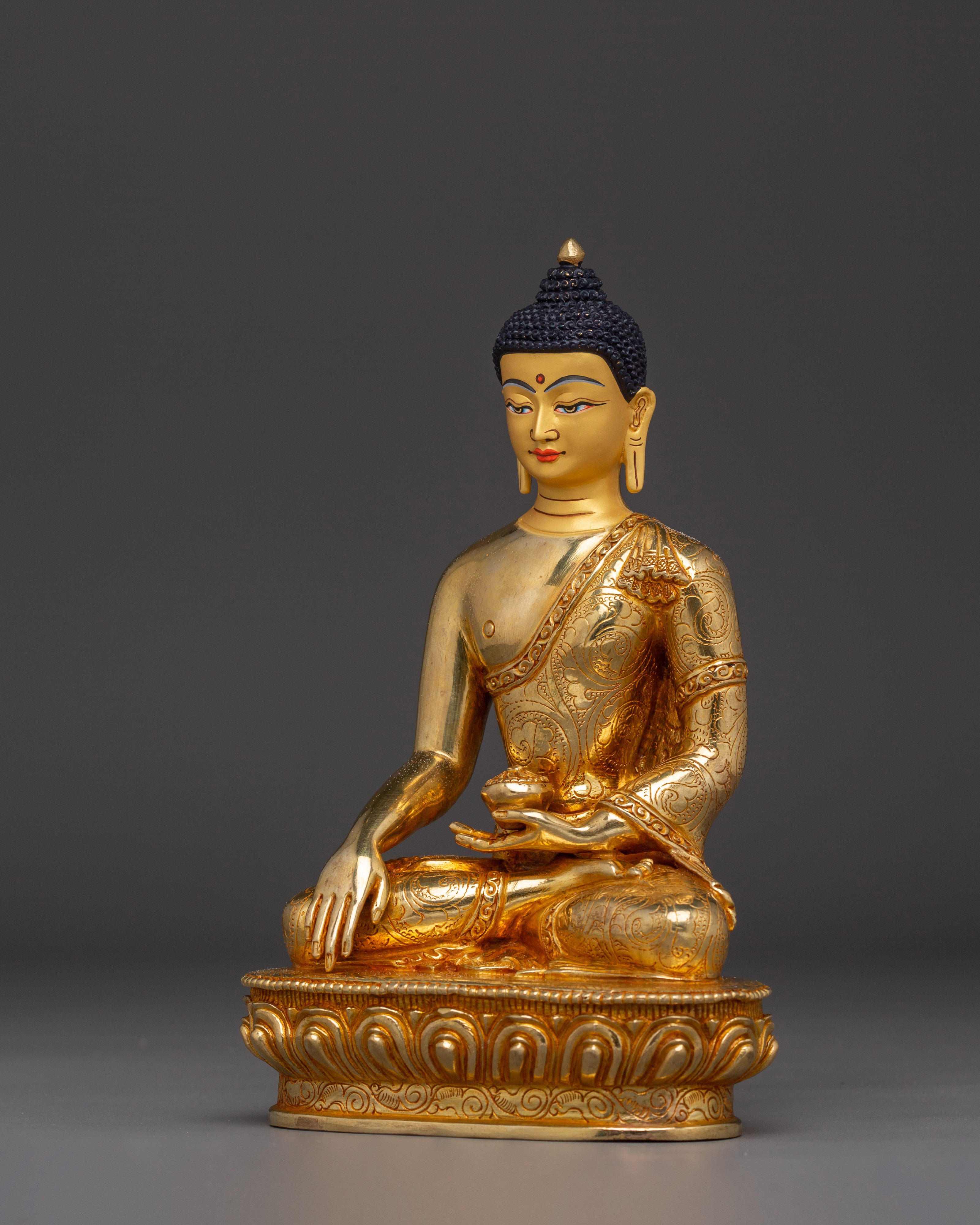 Himalayan Sacred Sculpture of Shakyamuni Buddha | Enlightened one