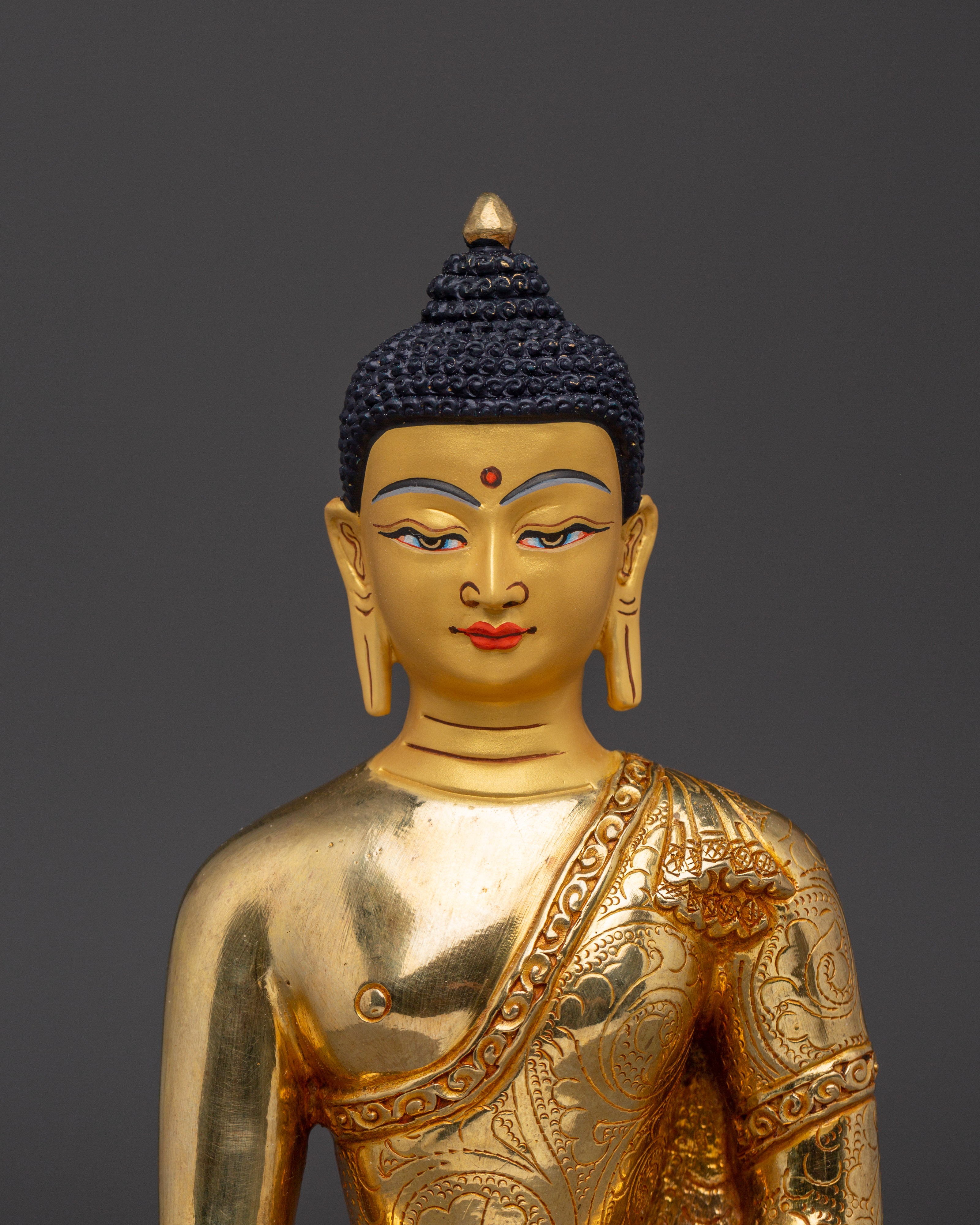 Himalayan Sacred Sculpture of Shakyamuni Buddha | Enlightened one