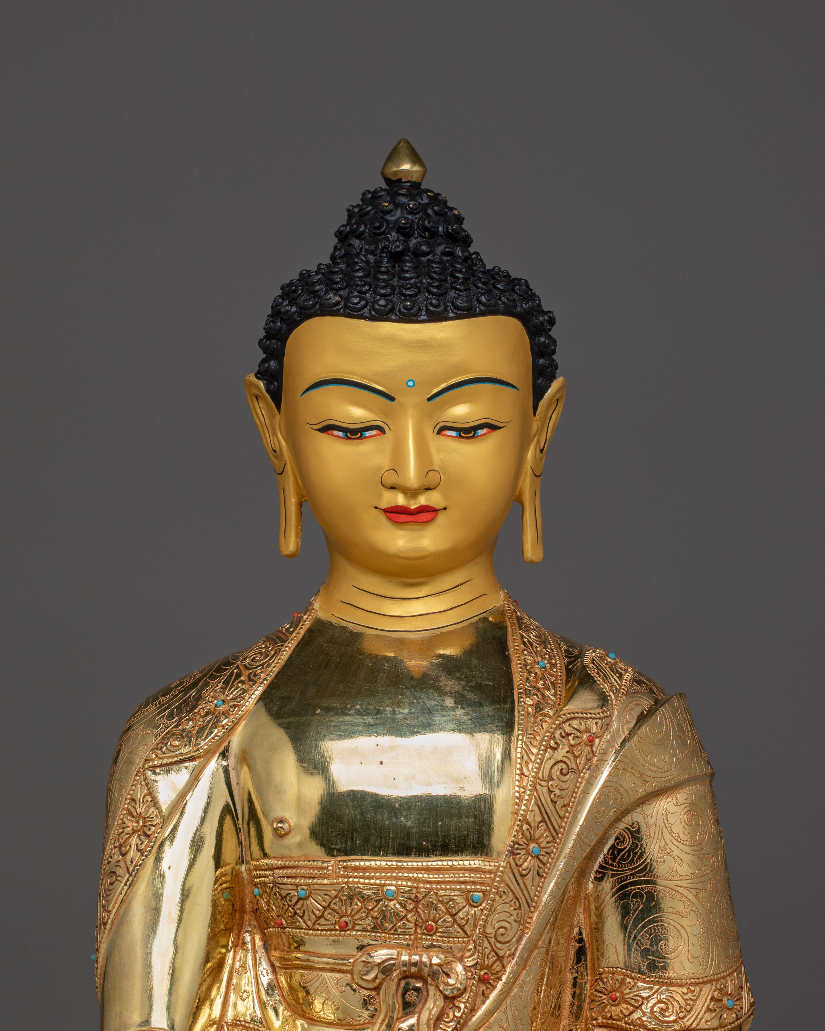 Serene Shakyamuni Buddha Artwork | Enlightenment Symbol Gautama Buddha