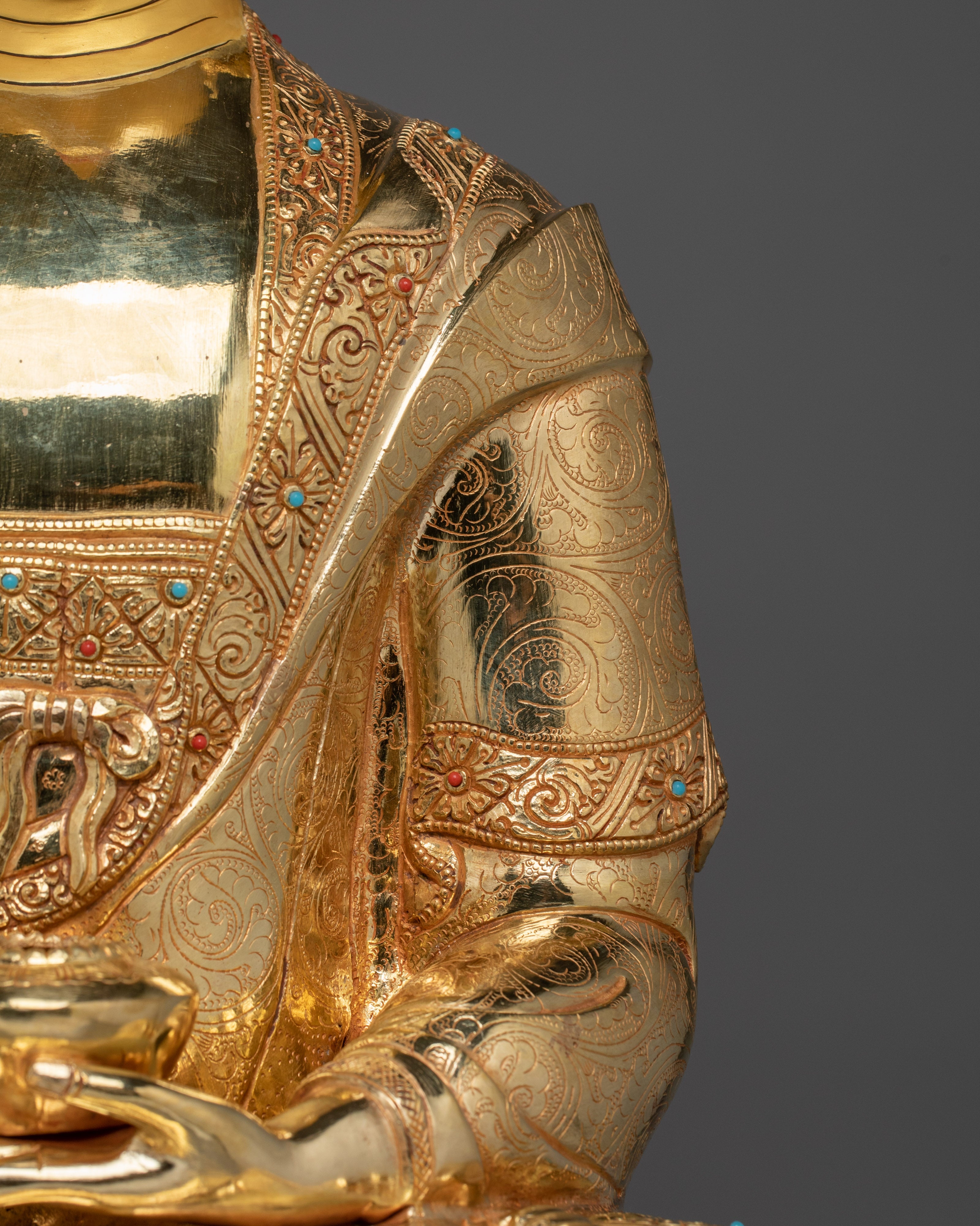 Serene Shakyamuni Buddha Artwork | Enlightenment Symbol Gautama Buddha