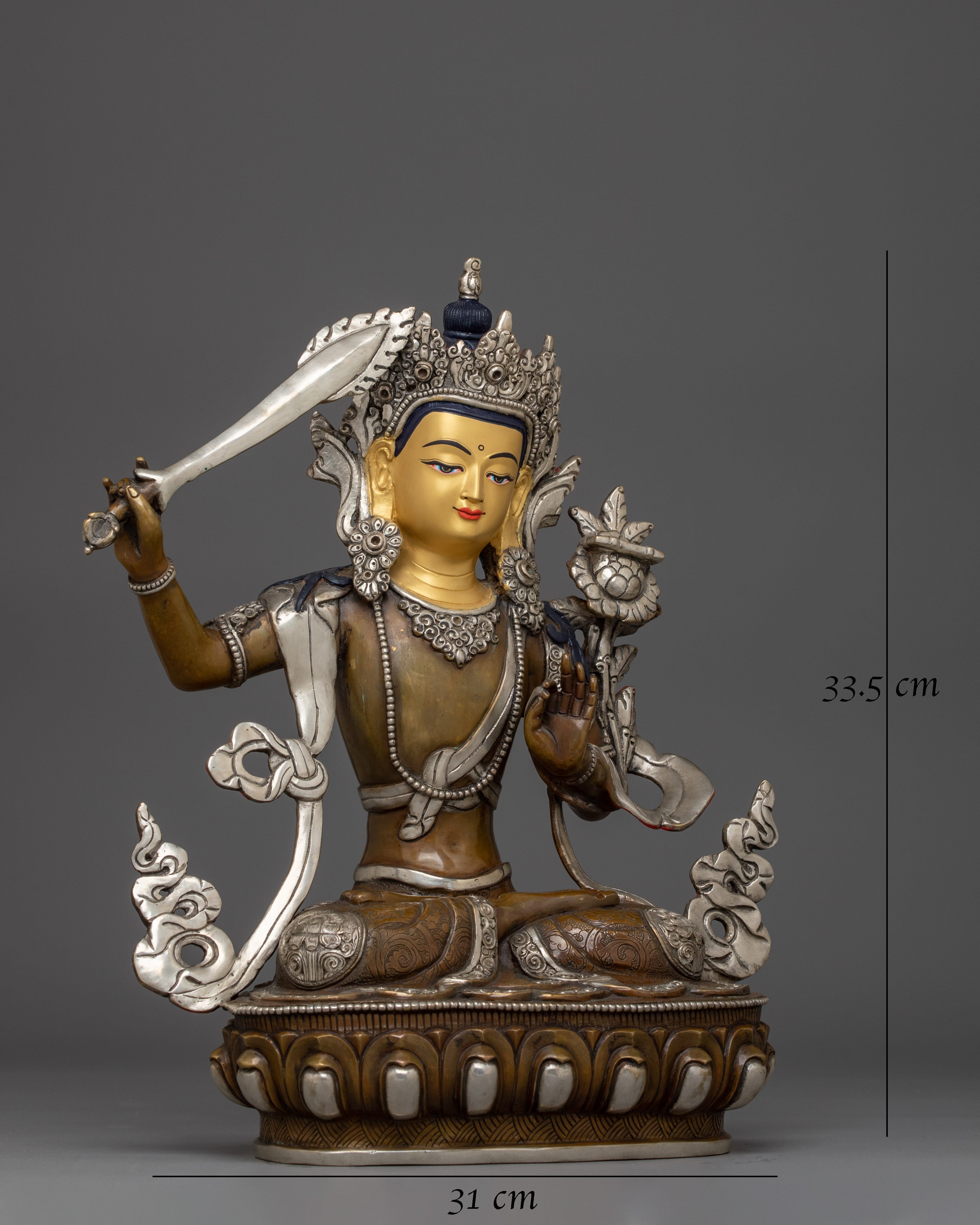 Manjushri Art -Bodhisattva of Supreme Wisdom