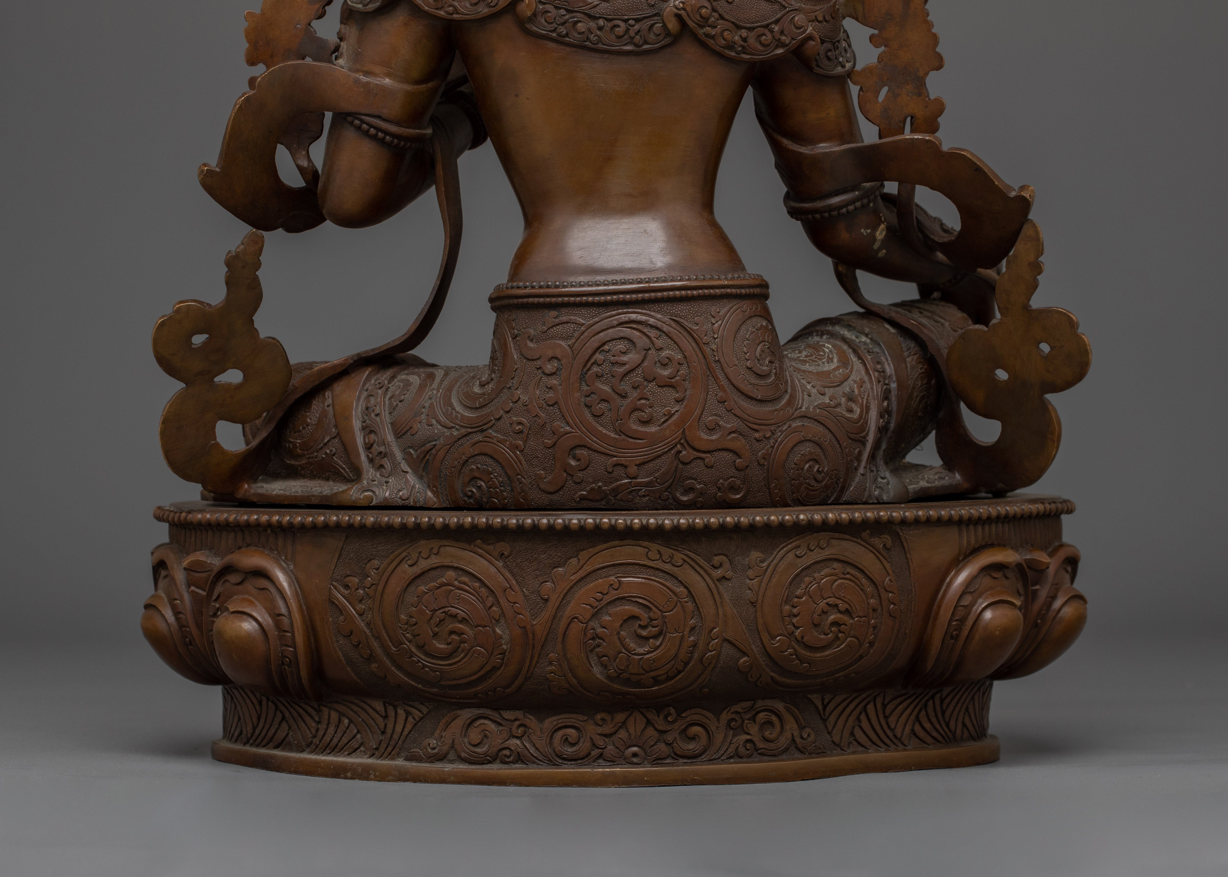 Sacred Feminine Art of Green Tara | The Compassionate Protector